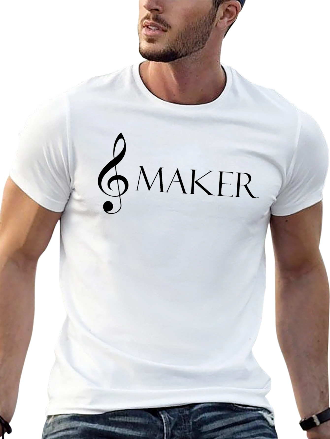 Musical Maker T-Shirt - Black Graphic Tee