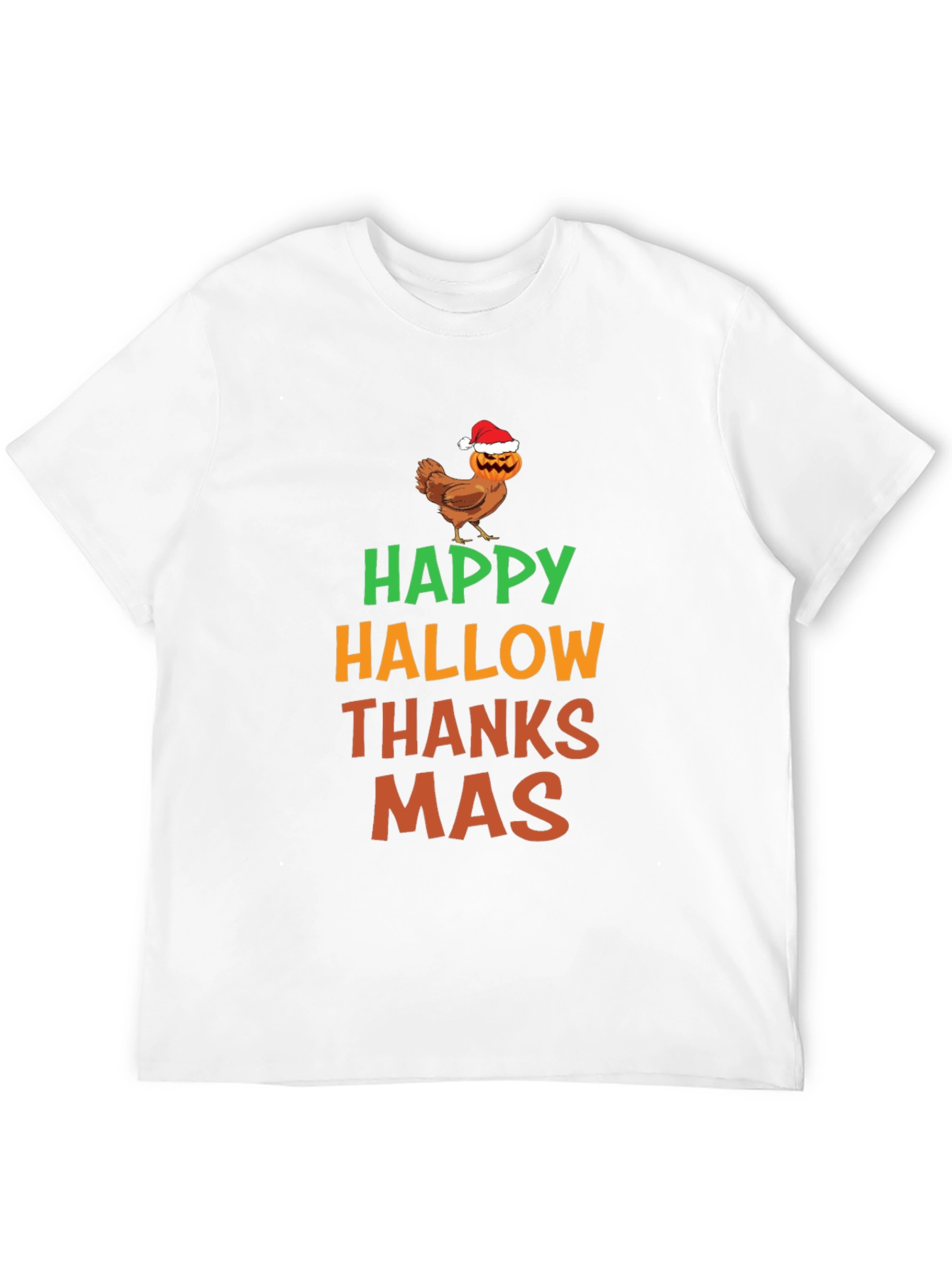Happy Hallowthanksmas Graphic T-Shirt