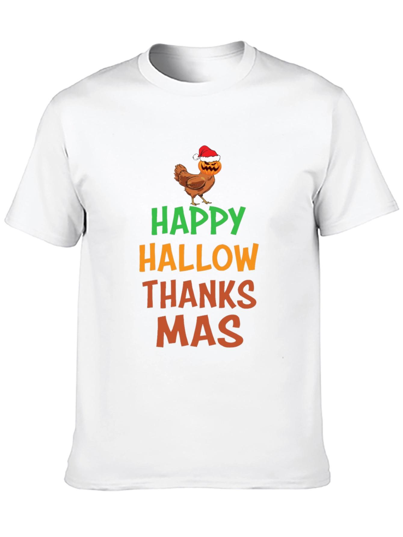 Happy Hallowthanksmas Graphic T-Shirt