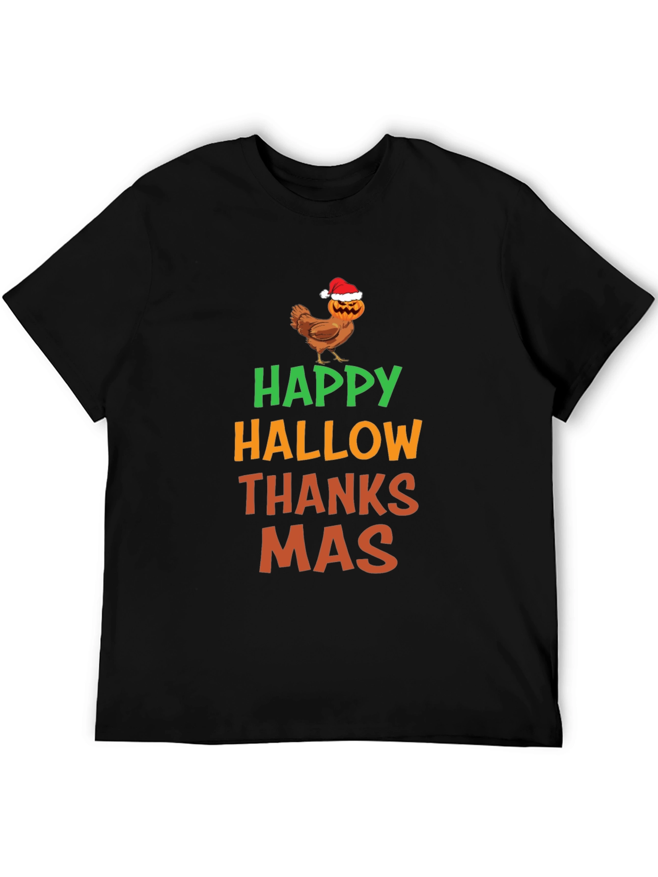 Happy Hallowthanksmas Graphic T-Shirt