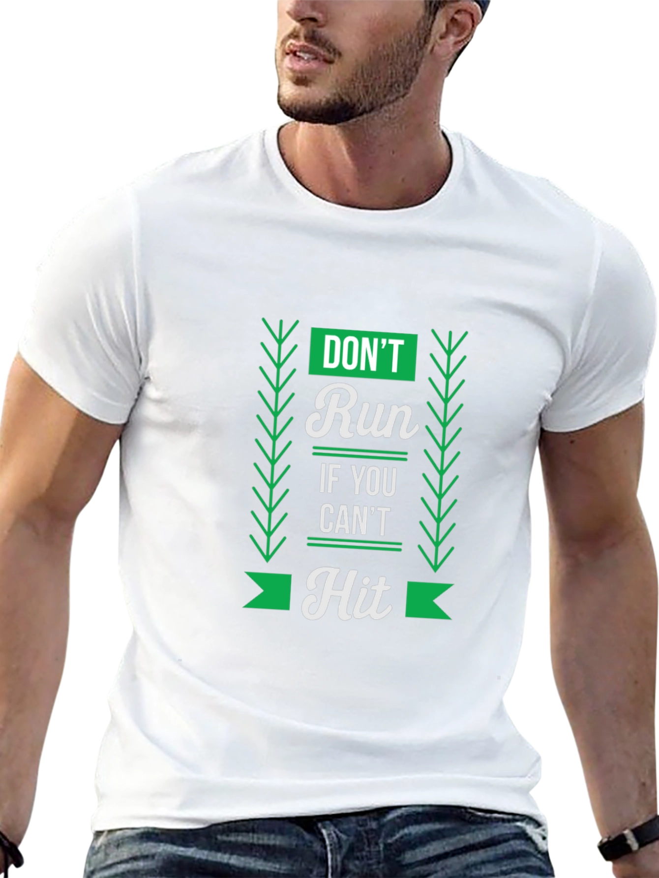 Dont Run If You Cant Hit Graphic Tee