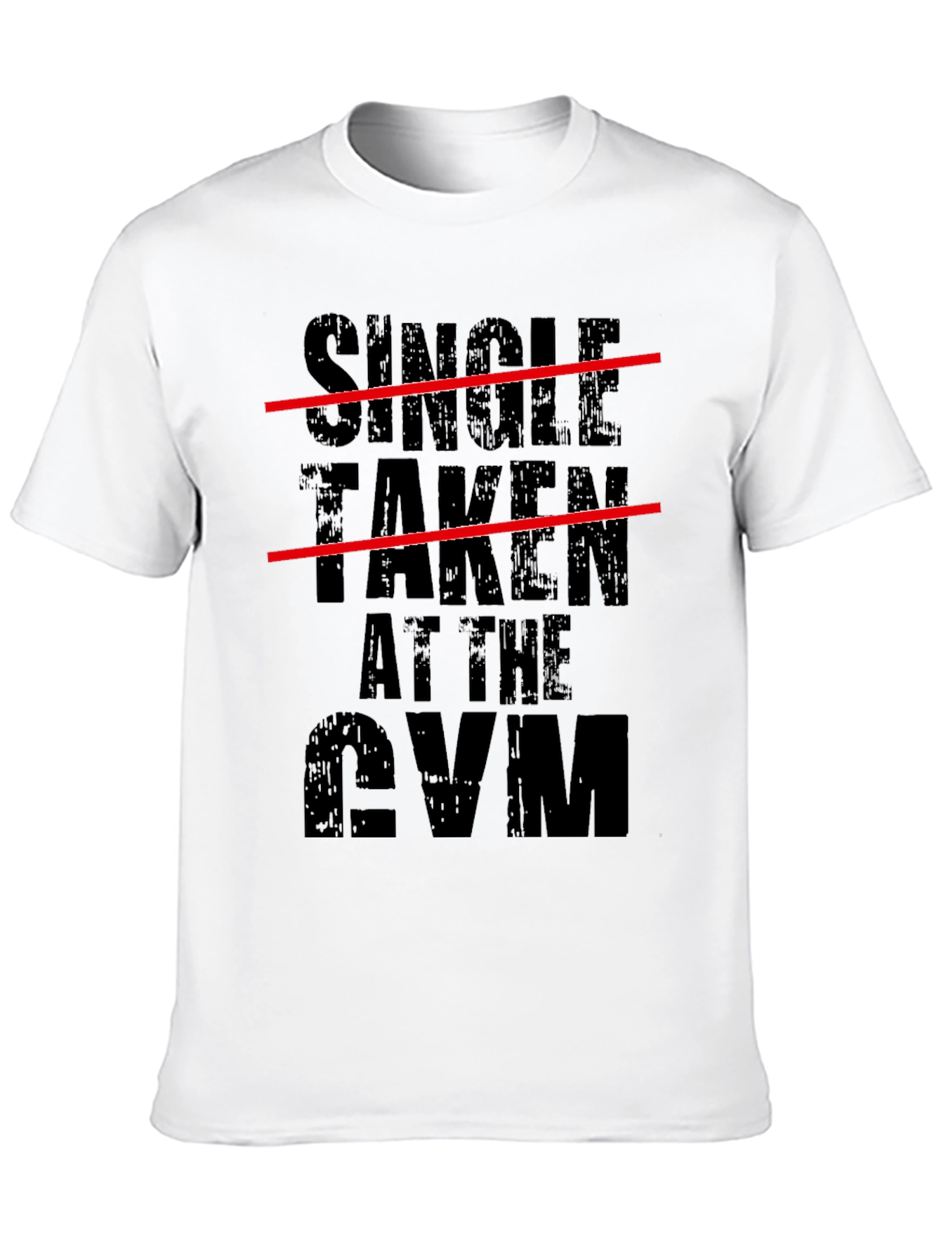 Single Taken At The Gym Graphic Tee