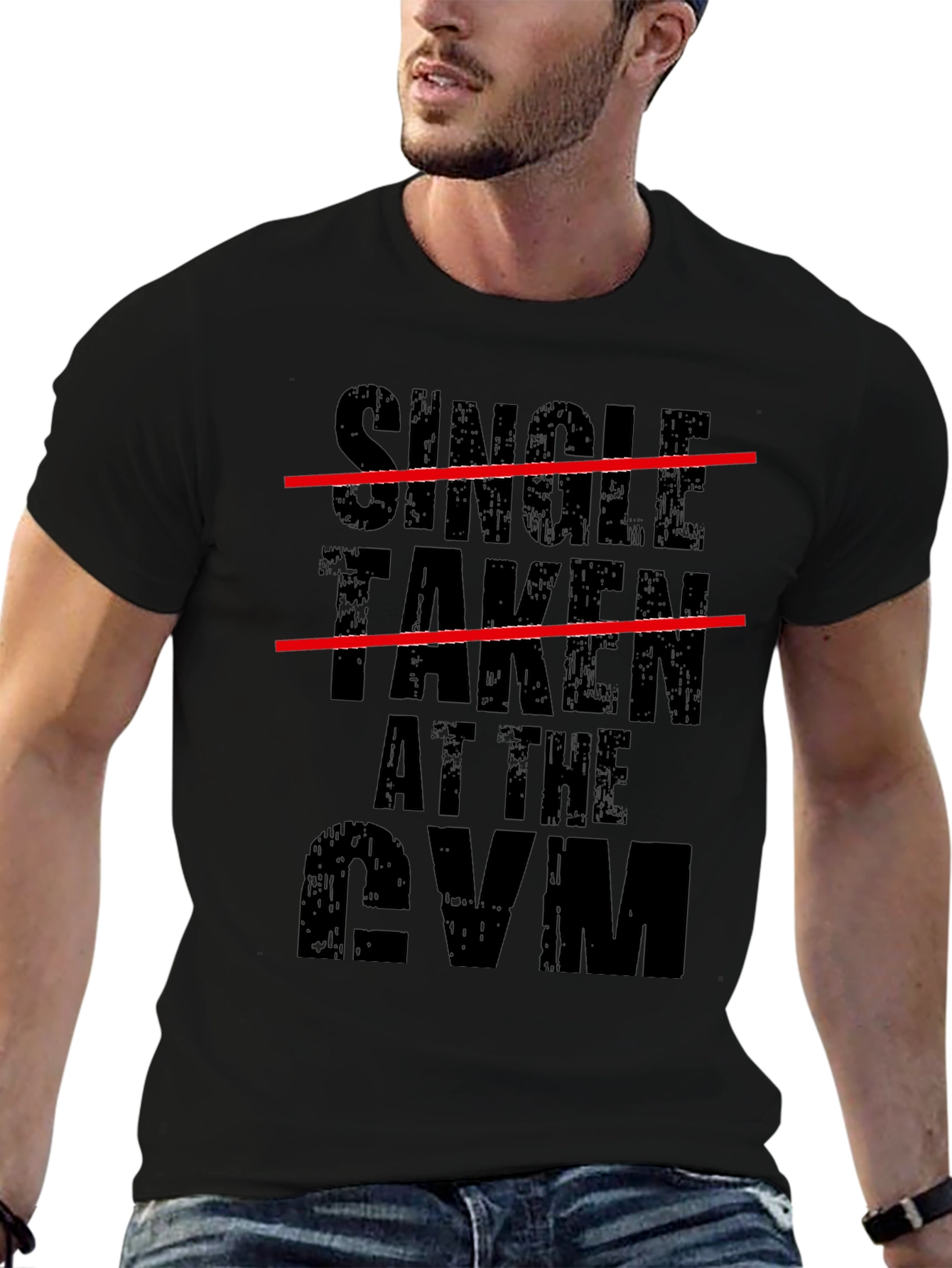 Single Taken At The Gym Graphic Tee