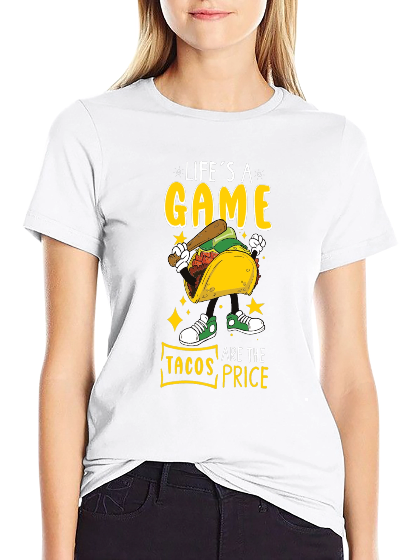 Lifes a Game Tacos Are The Price T-Shirt