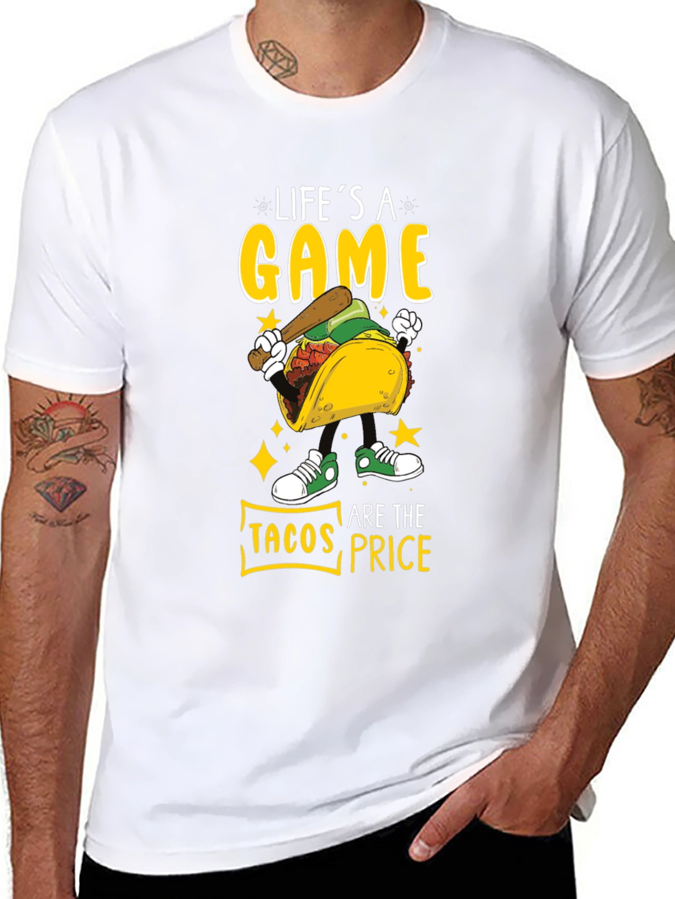 Lifes a Game Tacos Are The Price T-Shirt