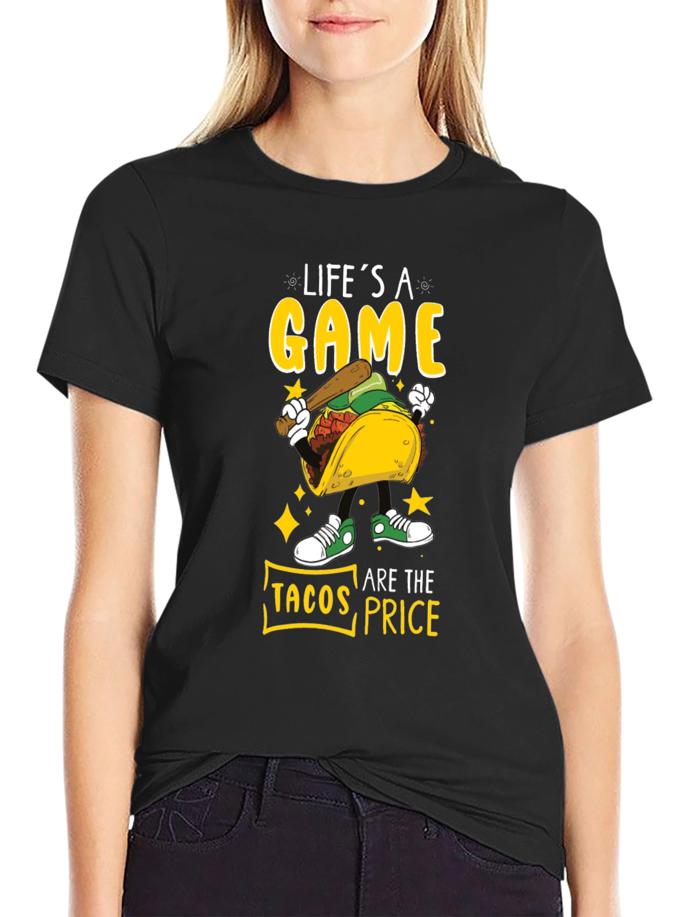 Lifes a Game Tacos Are The Price T-Shirt