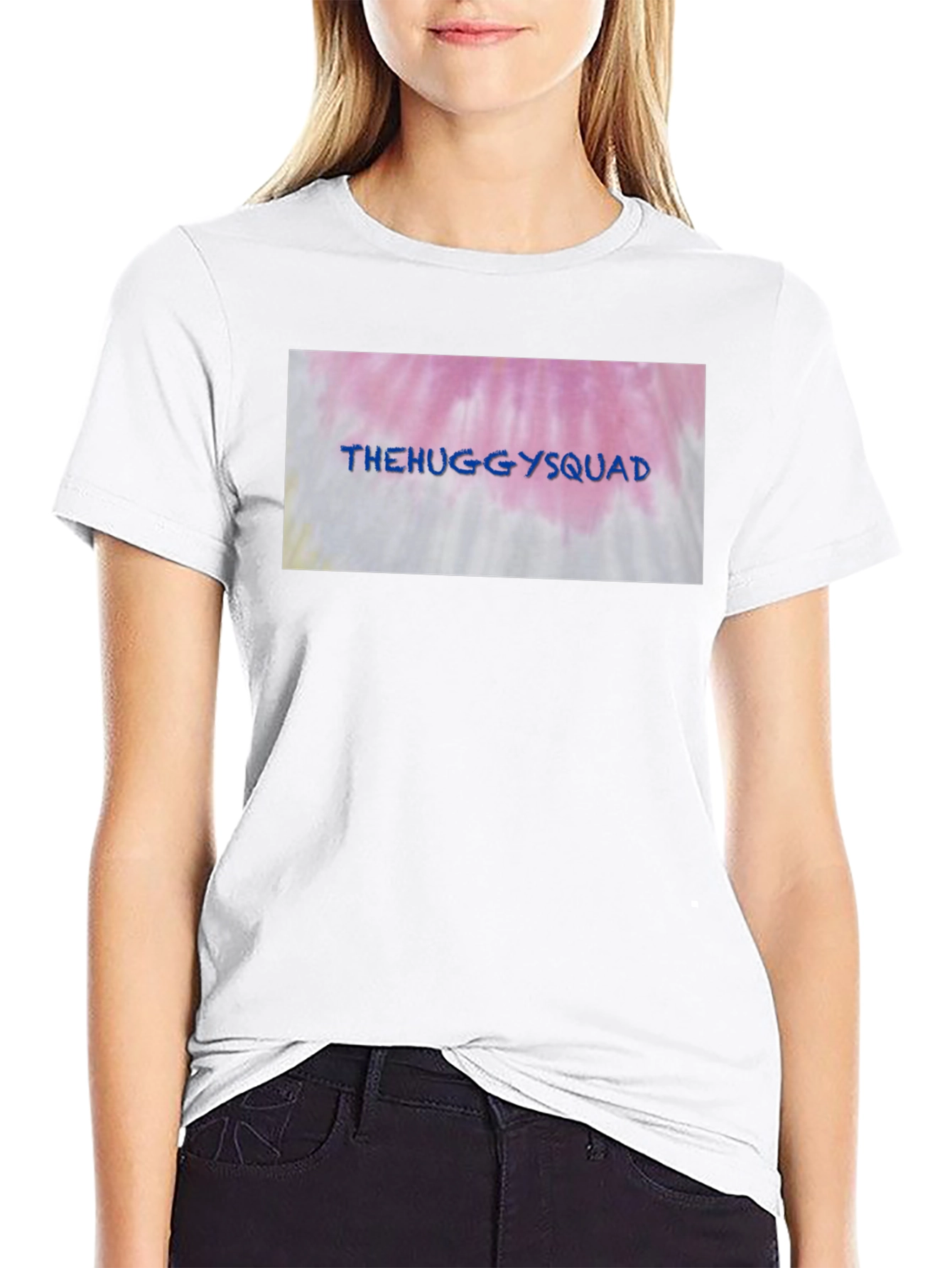 The Huggy Squad Tie-Dye Graphic T-Shirt