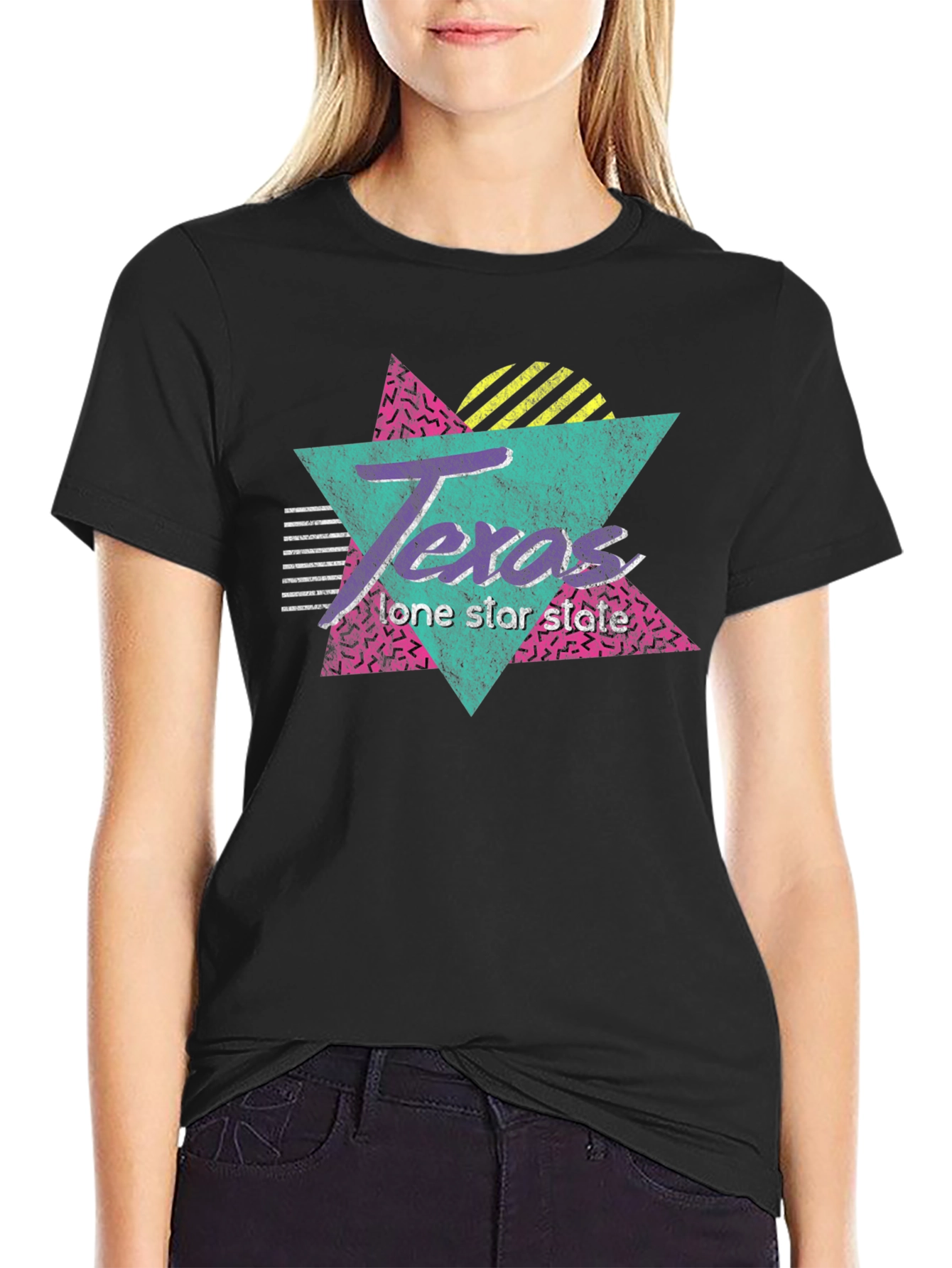 Retro Texas T-Shirt - Lone Star State Tee