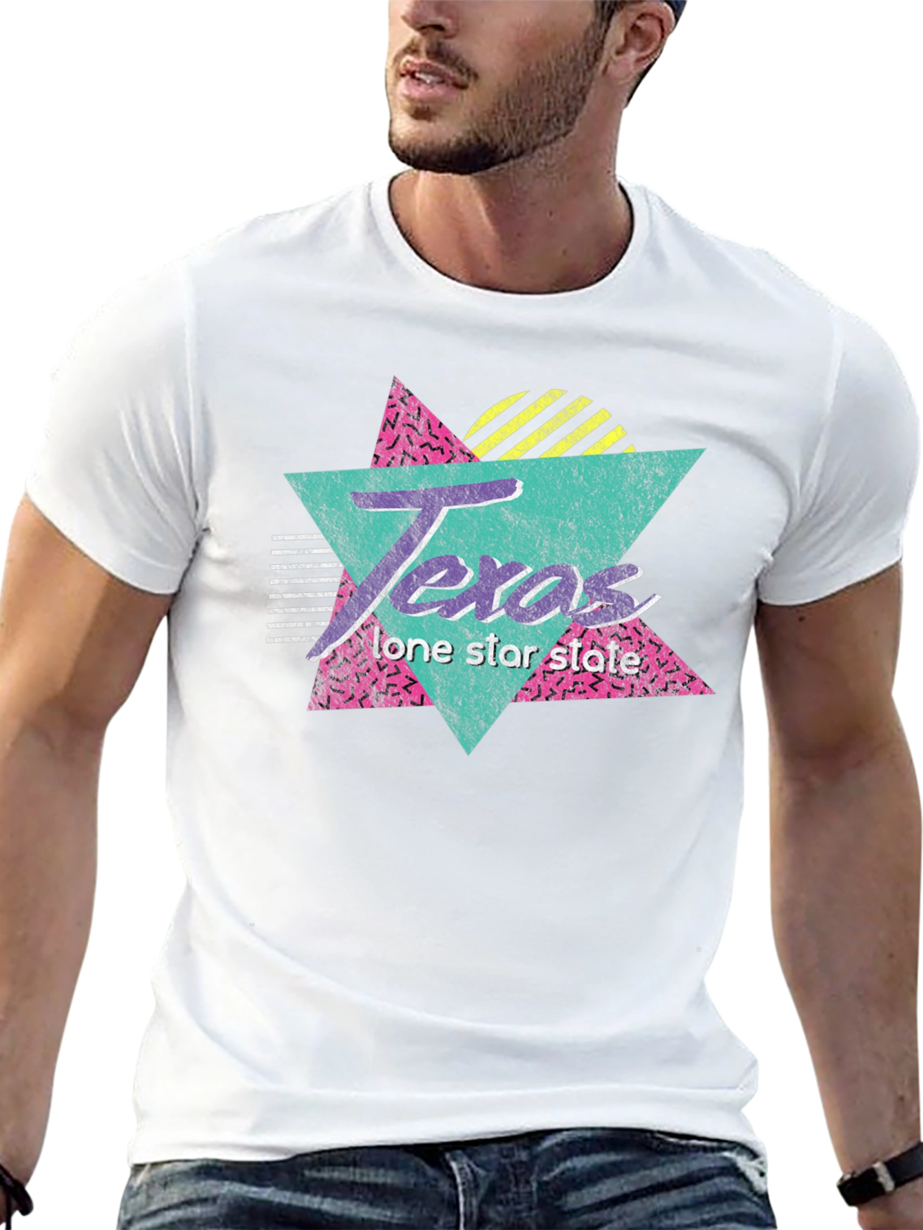 Retro Texas T-Shirt - Lone Star State Tee