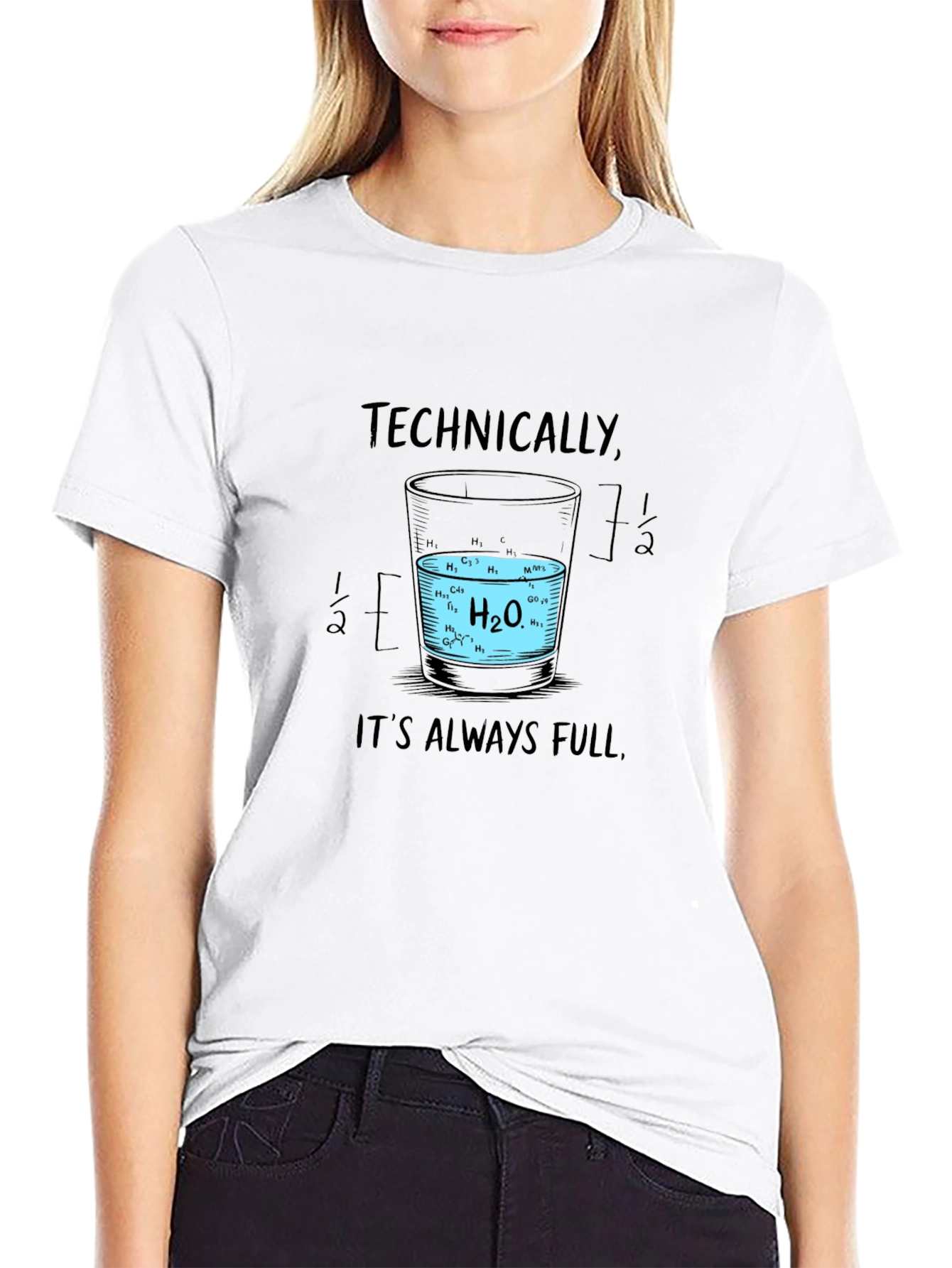 Technically Always Full Science T-Shirt