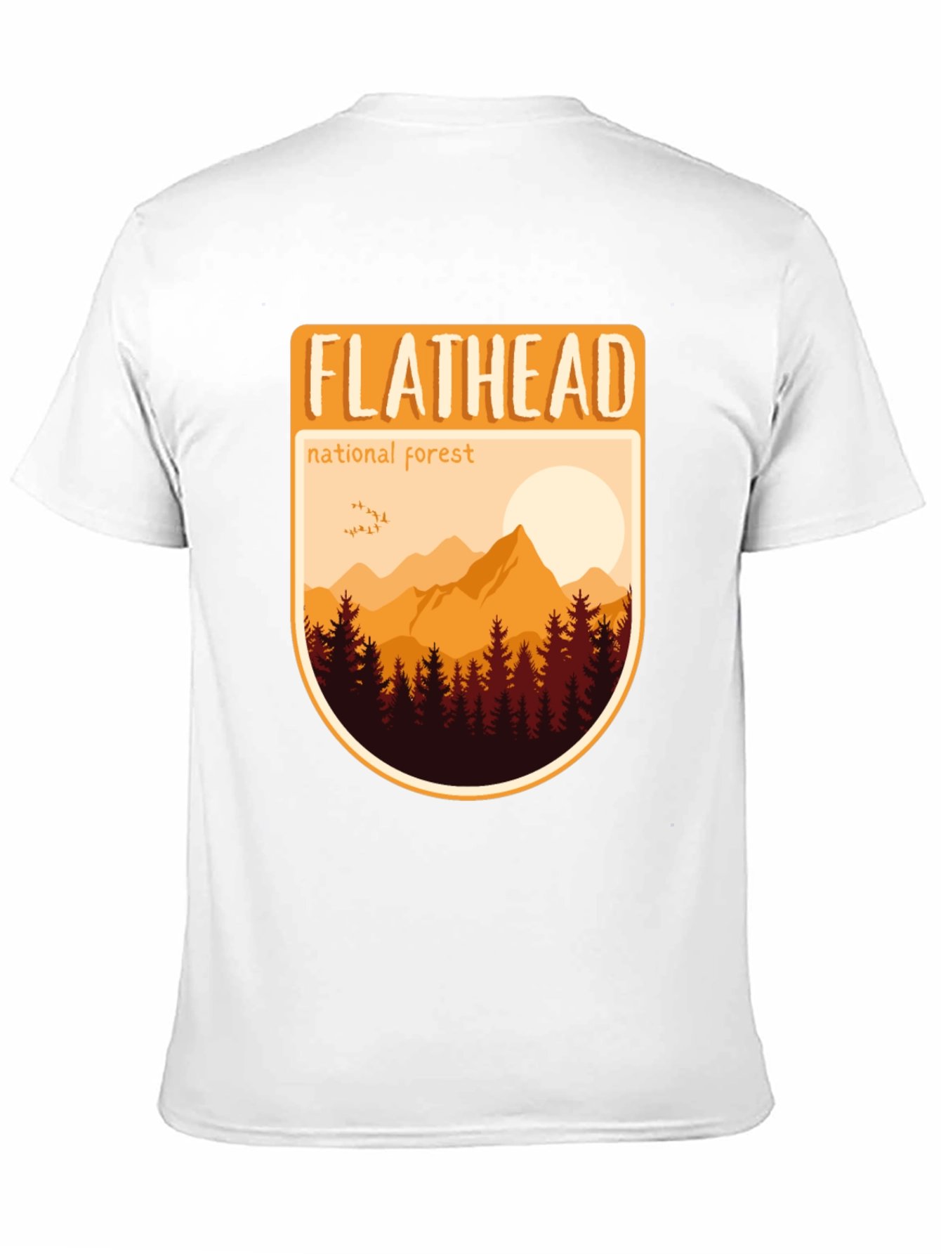 Flathead National Forest Graphic Tee - Nature Lovers