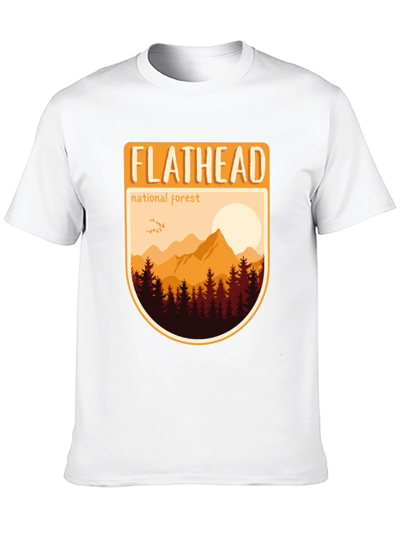 Flathead National Forest Graphic Tee - Nature Lovers