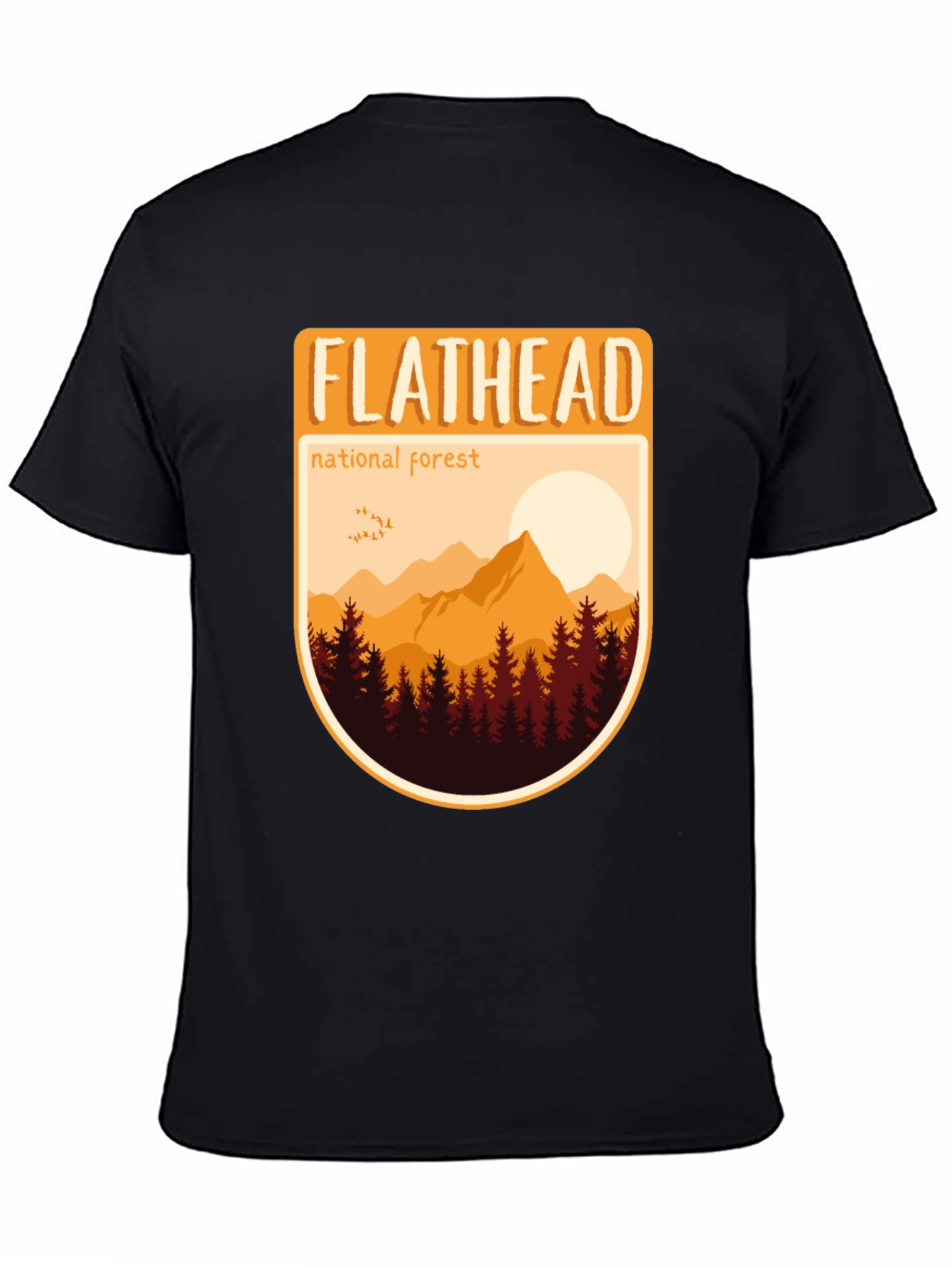 Flathead National Forest Graphic Tee - Nature Lovers