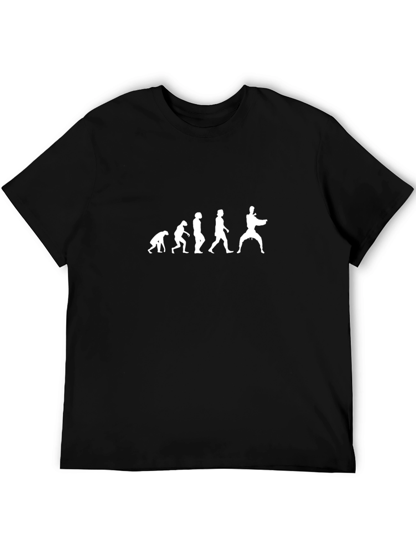Evolution of Martial Arts Black T-Shirt