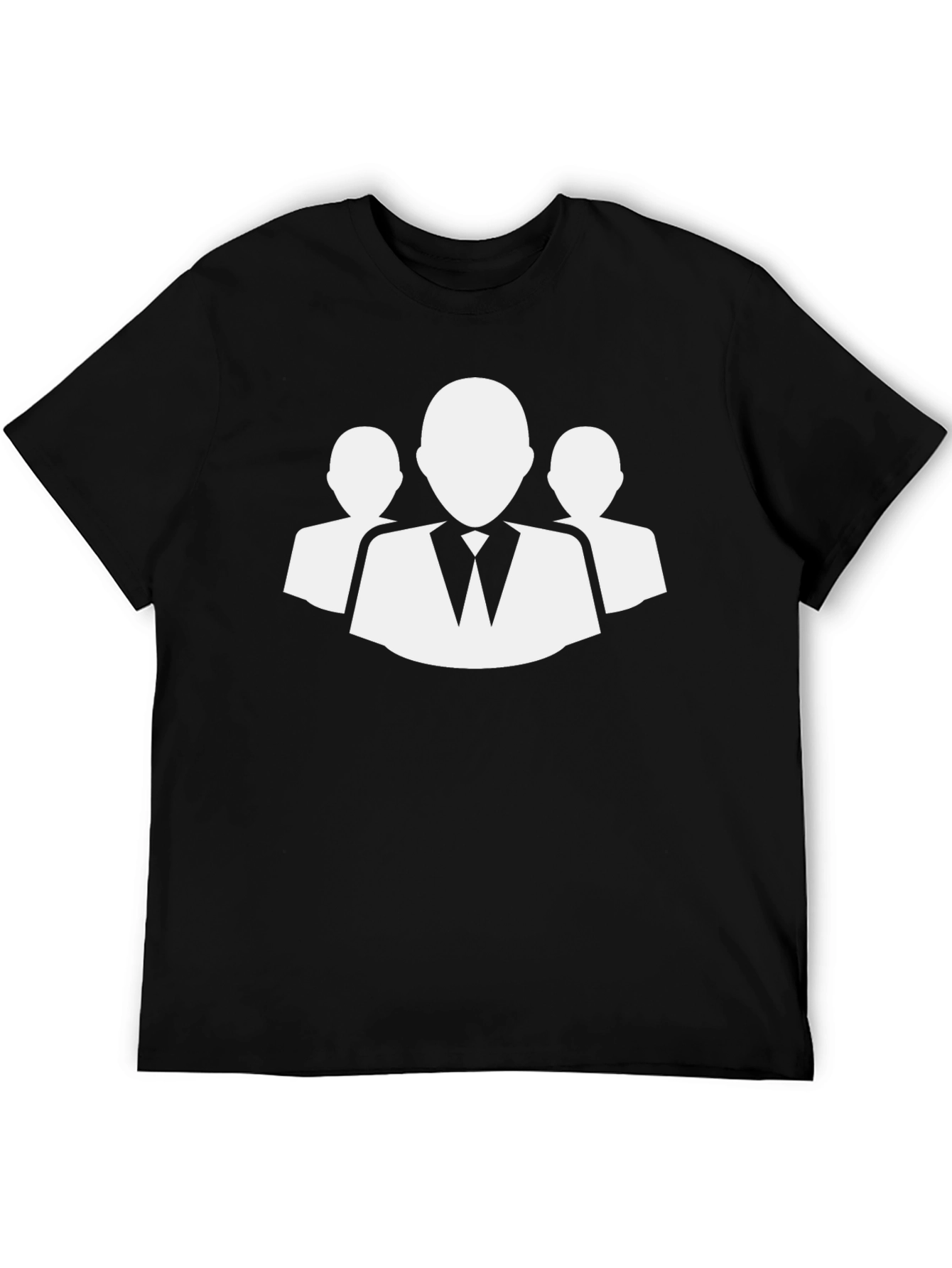 Teamwork T-Shirt - Black Cotton Blend