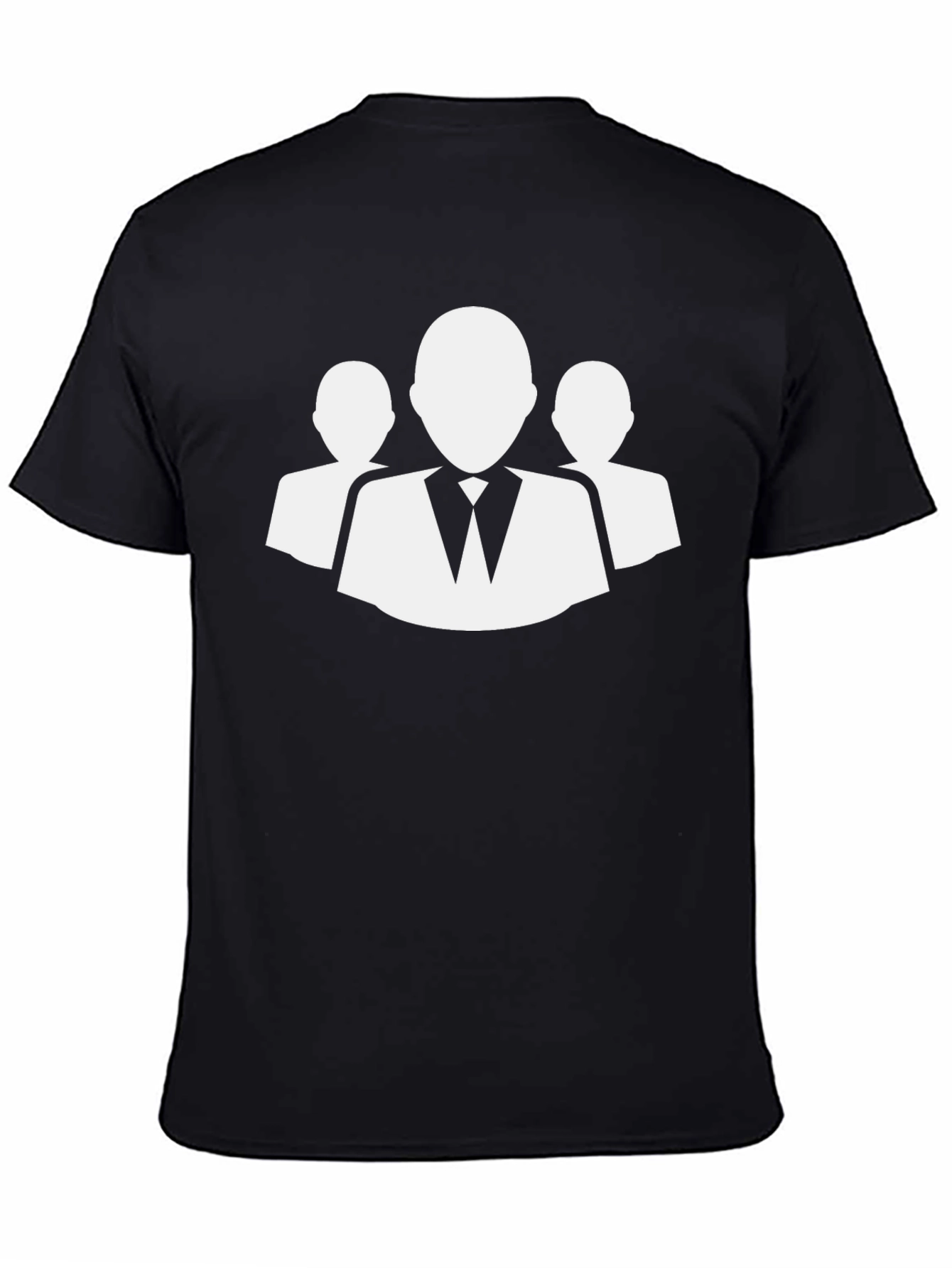 Teamwork T-Shirt - Black Cotton Blend