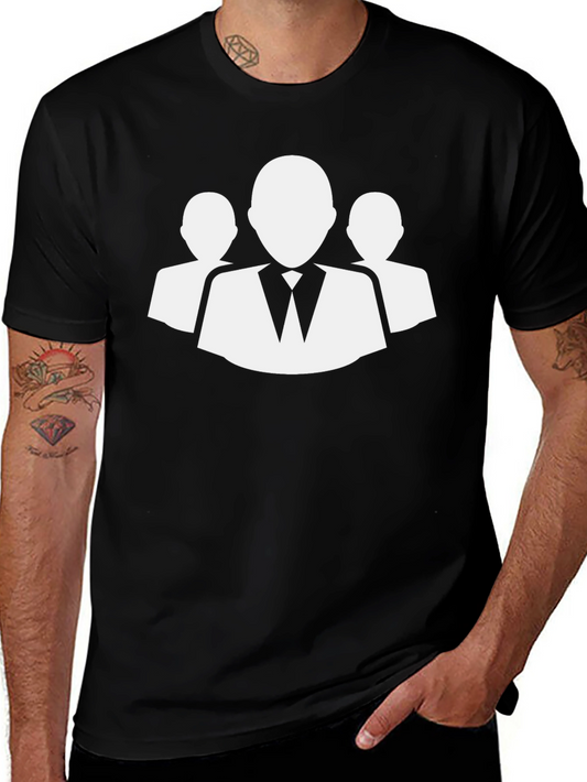 Teamwork T-Shirt - Black Cotton Blend