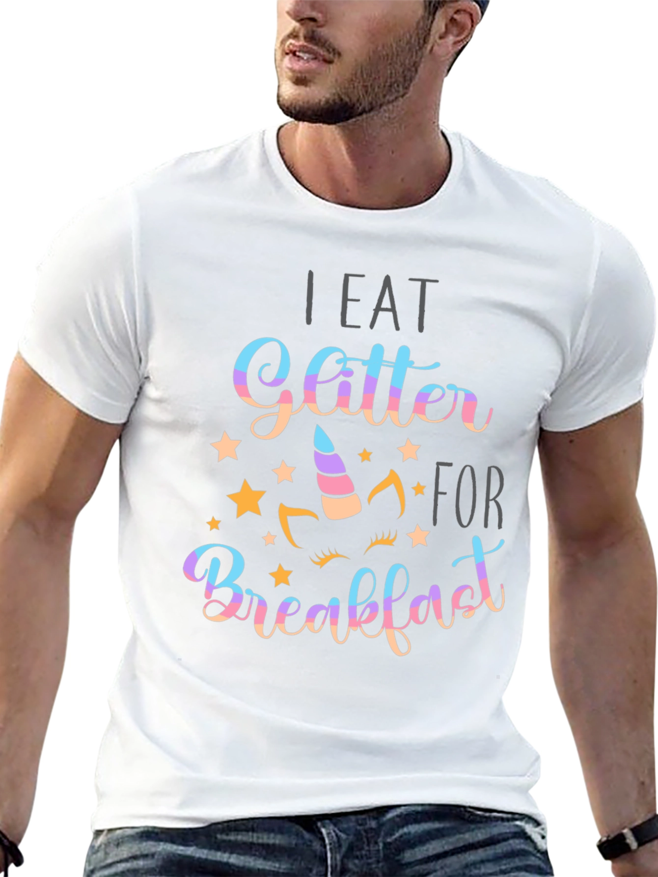 I Eat Glitter for Breakfast Graphic Tee