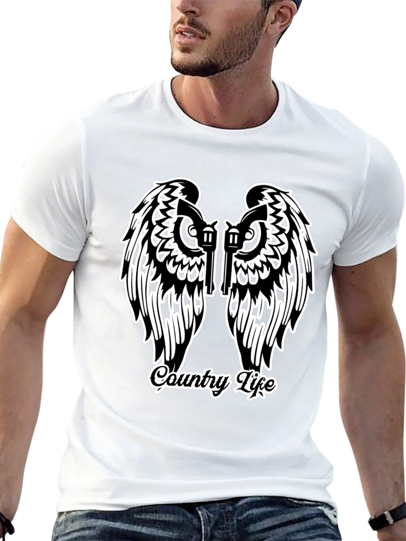 Country Life Wings Graphic T-Shirt