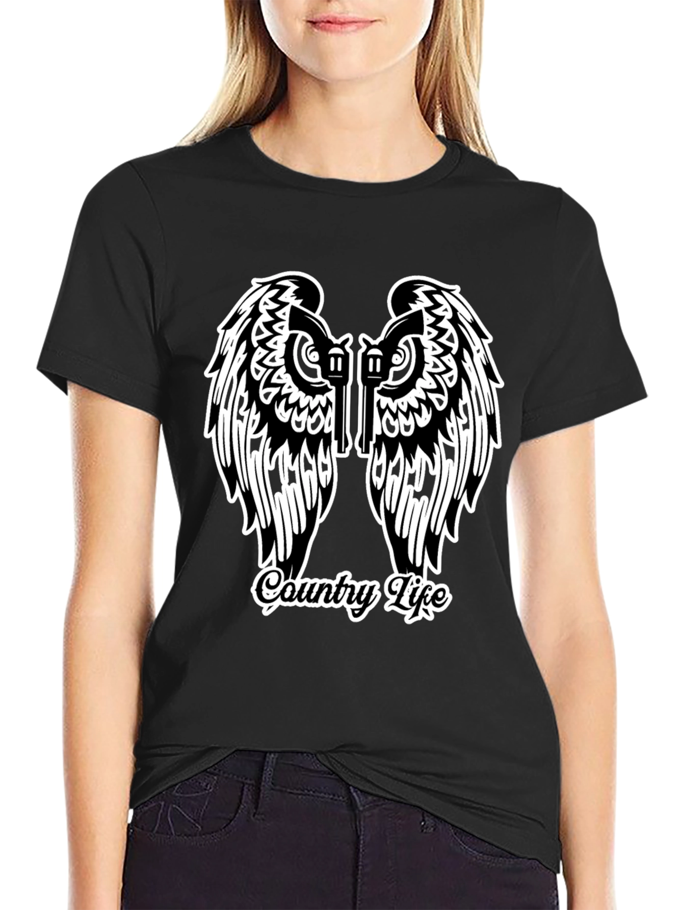 Country Life Wings Graphic T-Shirt