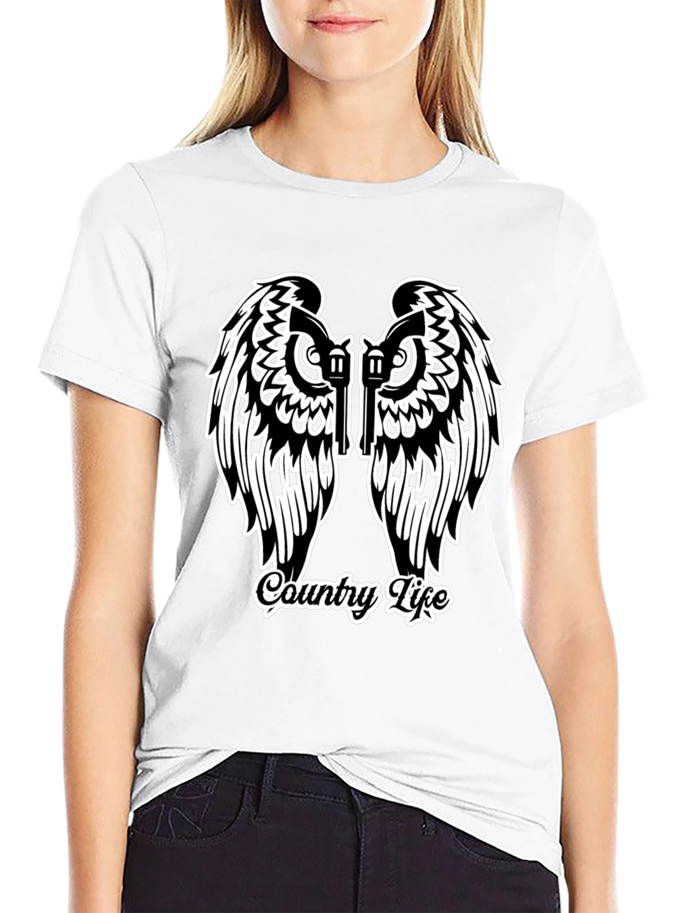 Country Life Wings Graphic T-Shirt