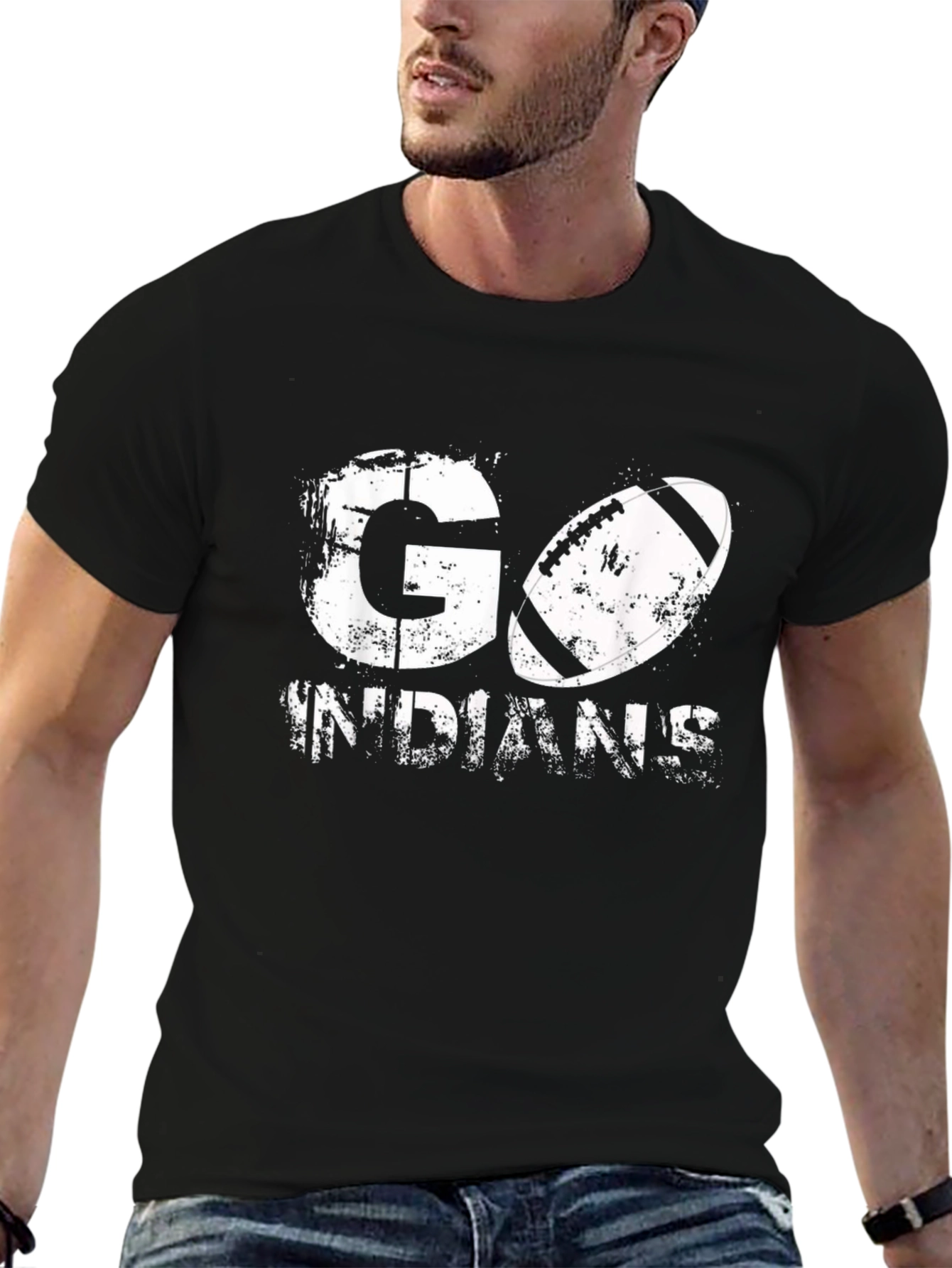 Go Indians T-Shirt Sports Fan Apparel