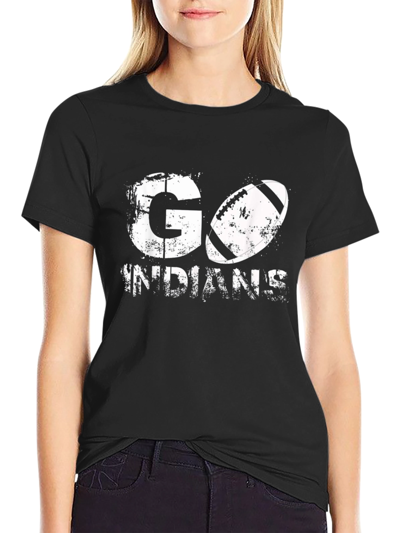 Go Indians T-Shirt Sports Fan Apparel