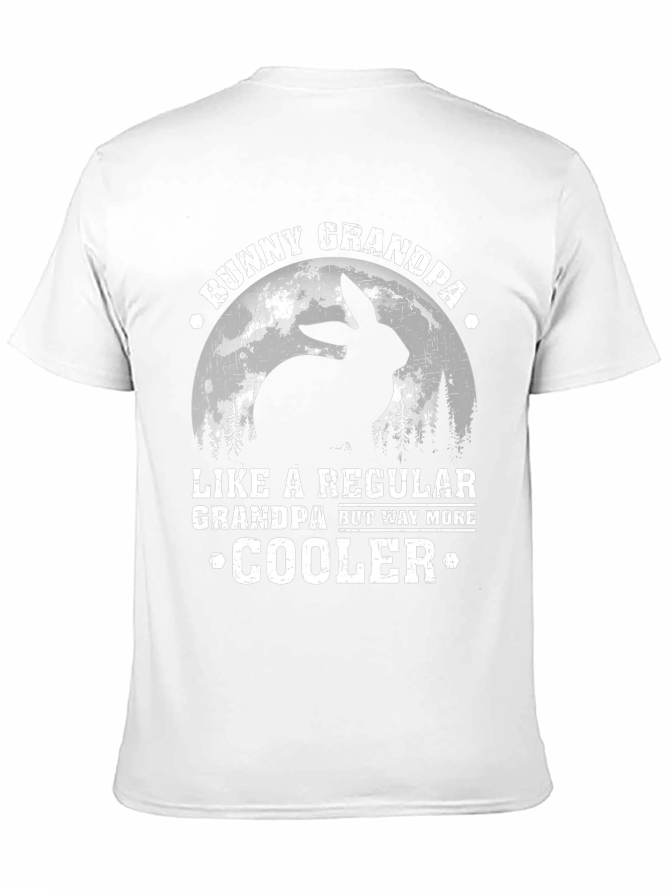 Bunny Grandpa T-Shirt - Cool Grandfather Rabbit Tee