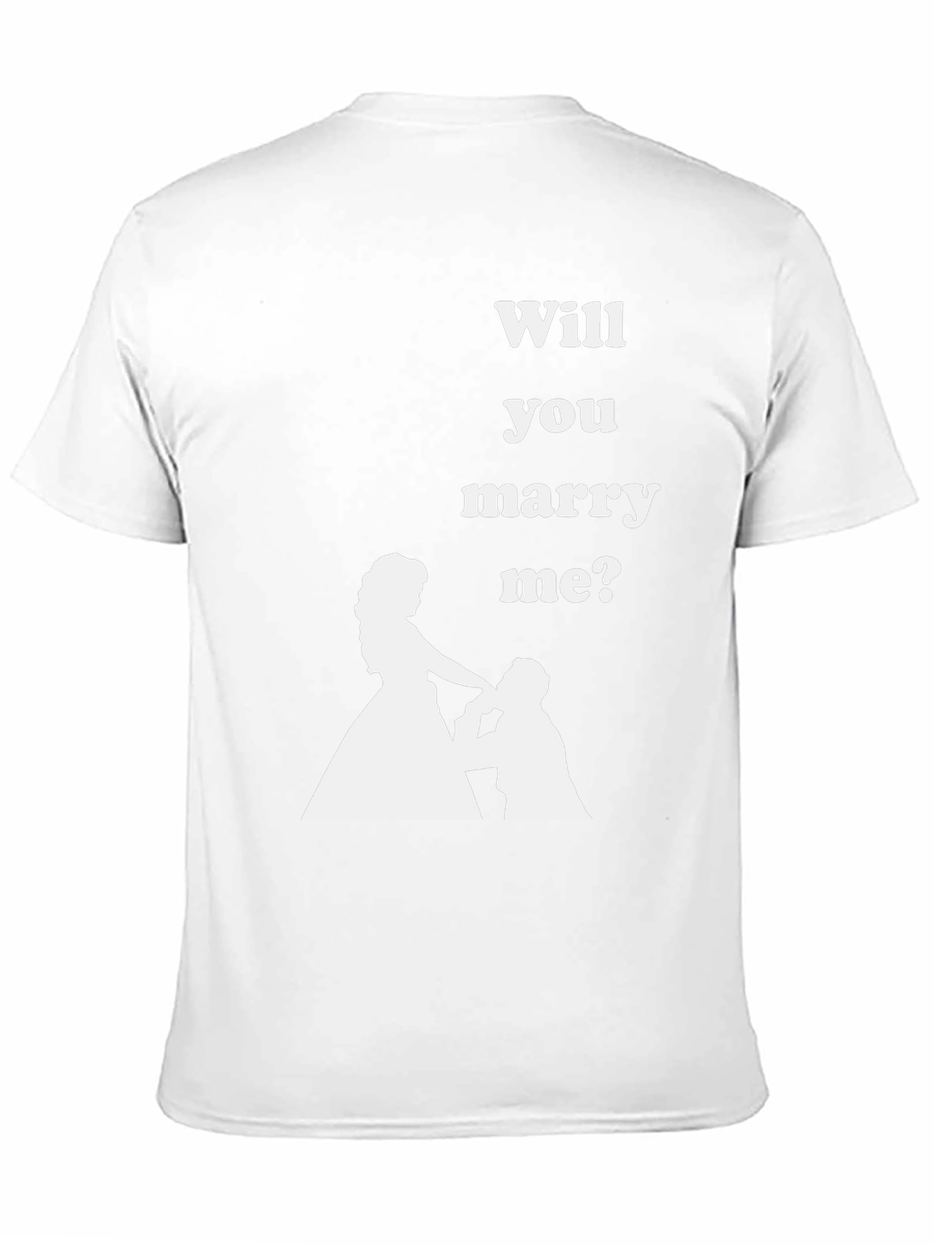 Marry Me Graphic Tee - Proposal T-Shirt