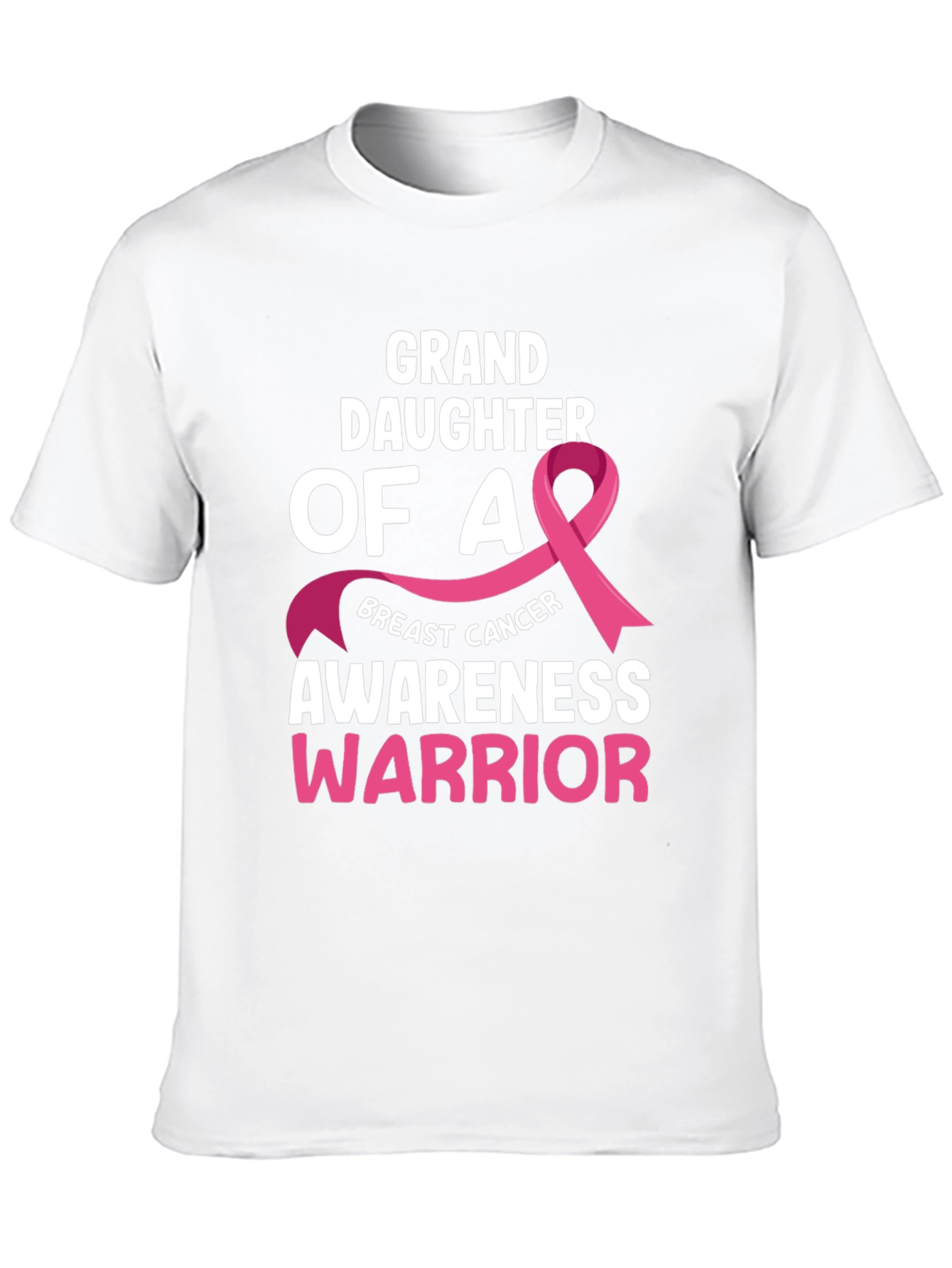 Granddaughter Breast Cancer Awareness Warrior T-Shirt