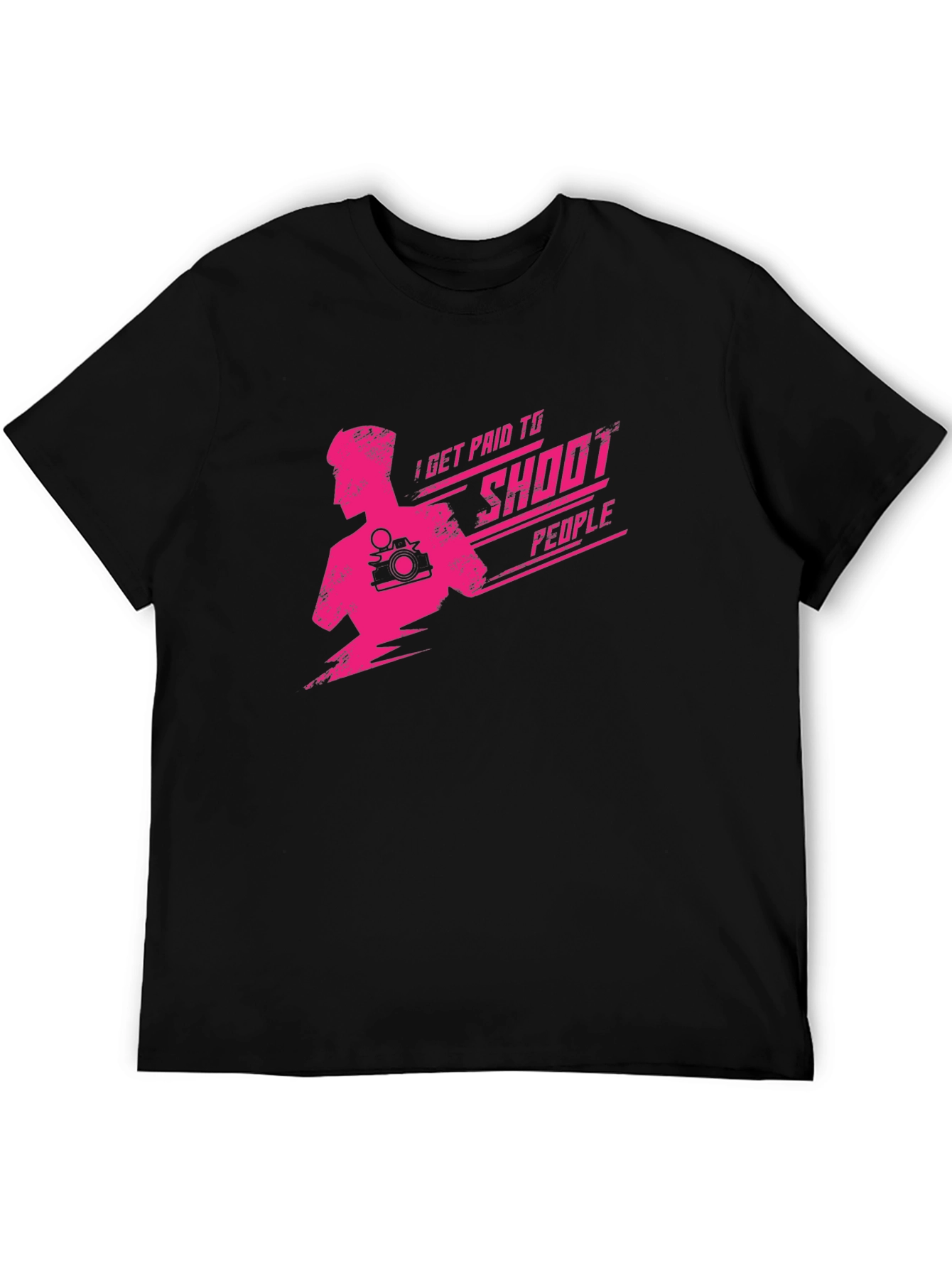 I Get Paid To Shoot People Graphic Tee