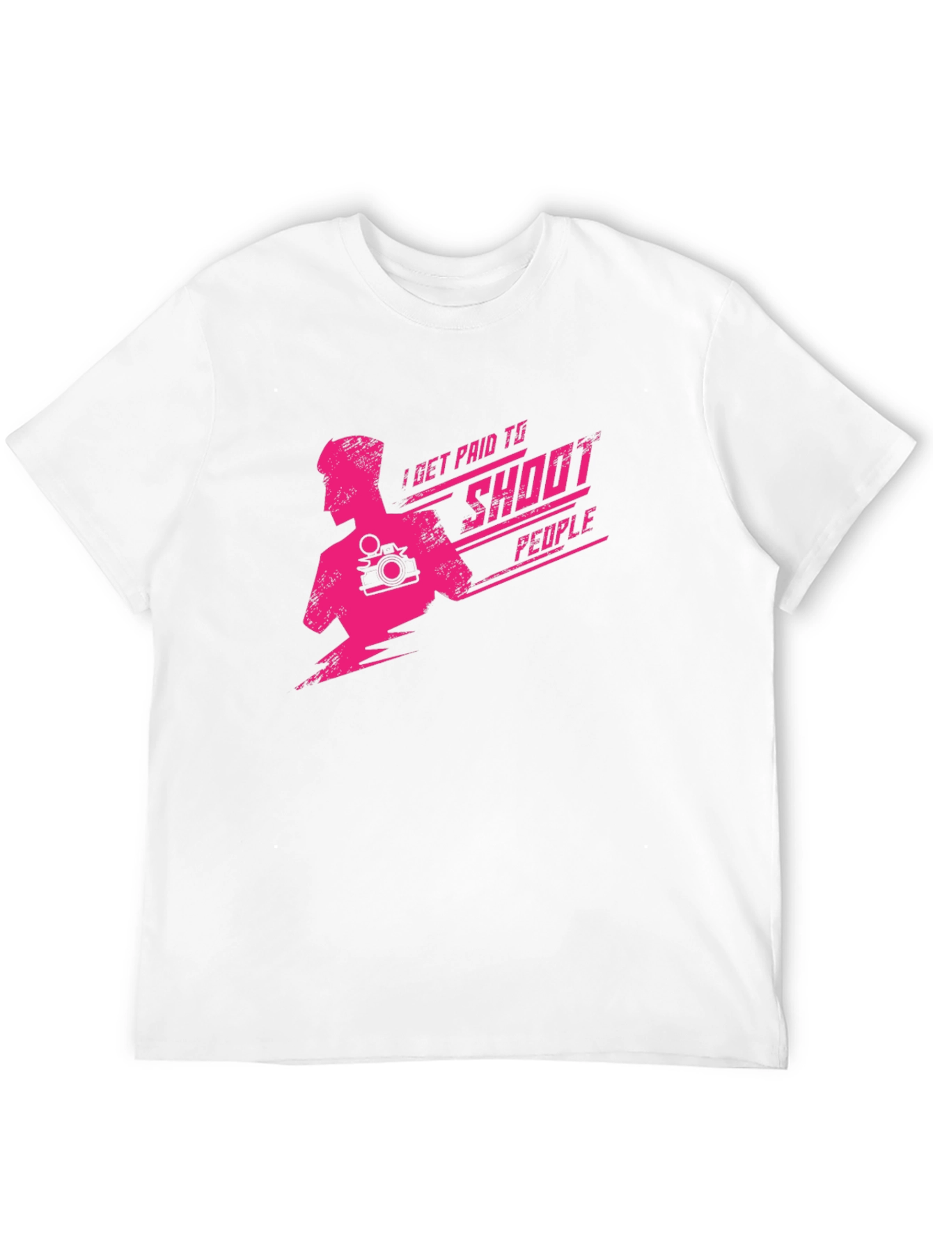 I Get Paid To Shoot People Graphic Tee