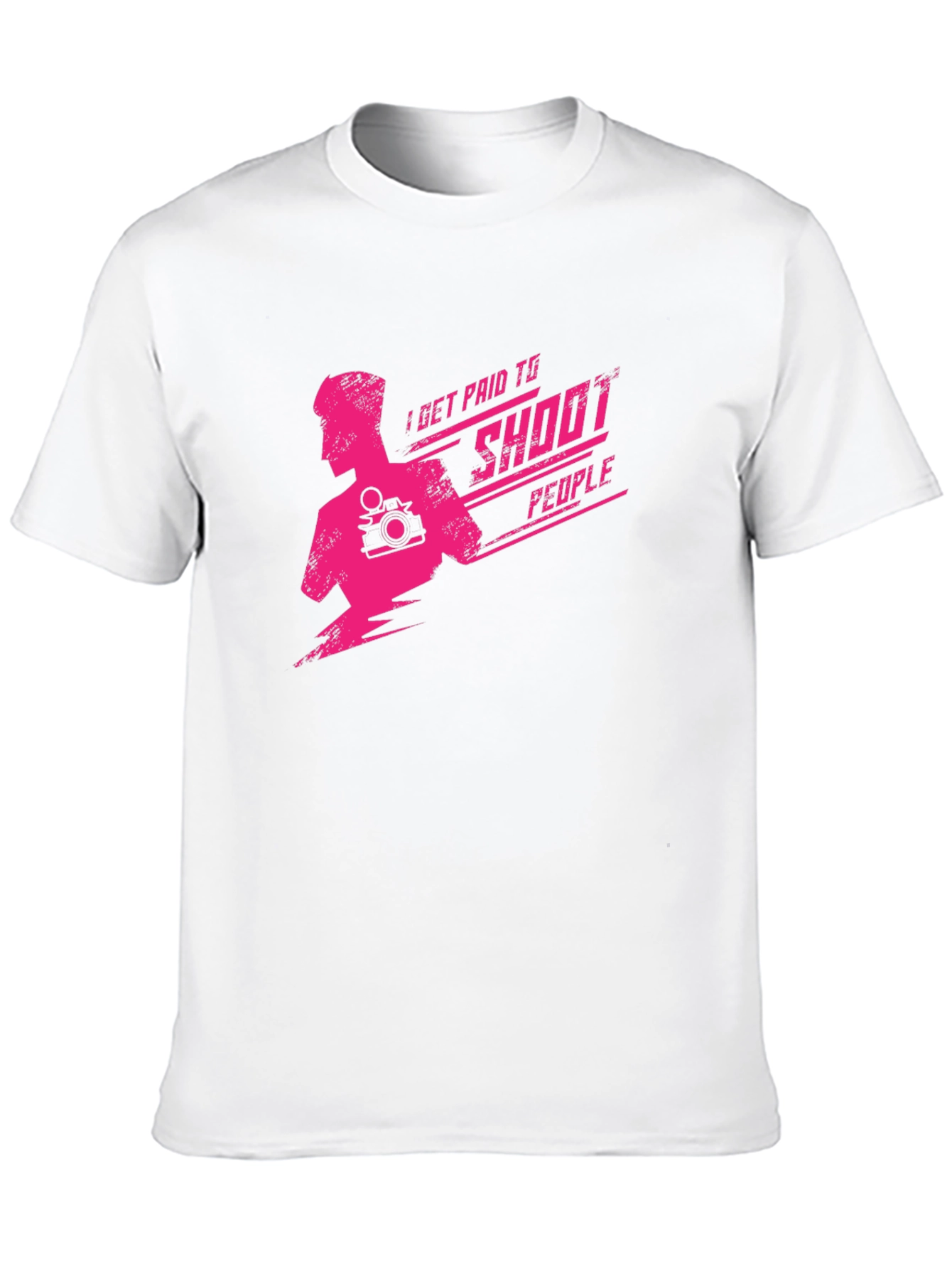 I Get Paid To Shoot People Graphic Tee