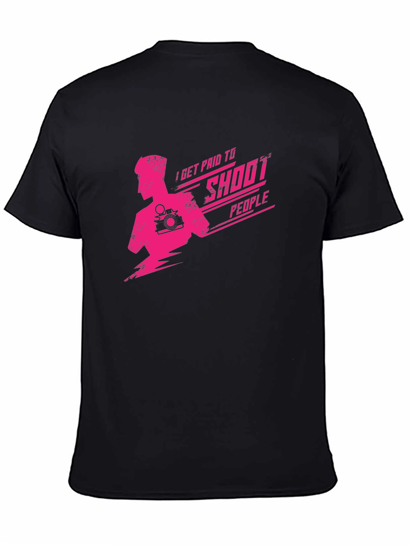 I Get Paid To Shoot People Graphic Tee