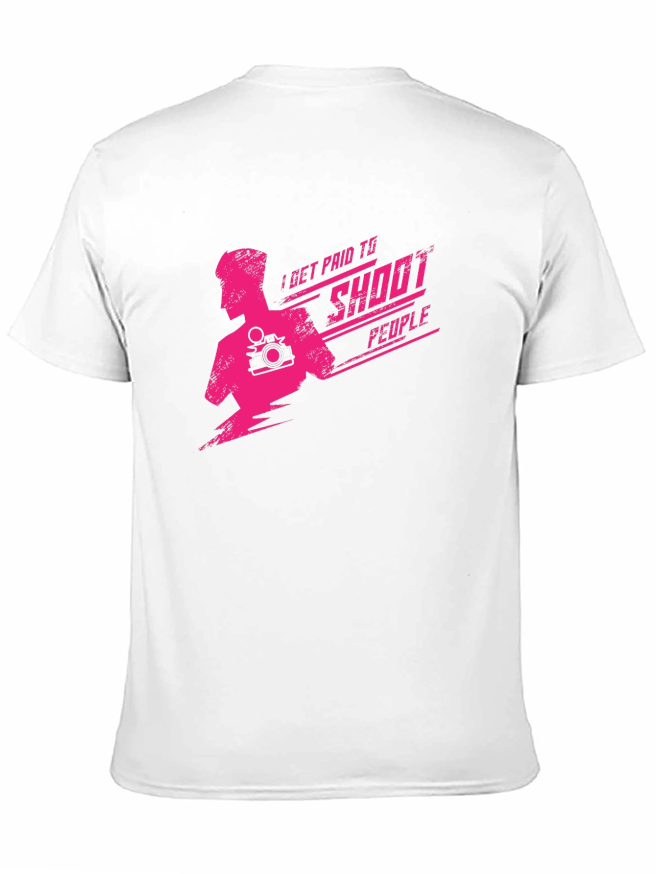 I Get Paid To Shoot People Graphic Tee