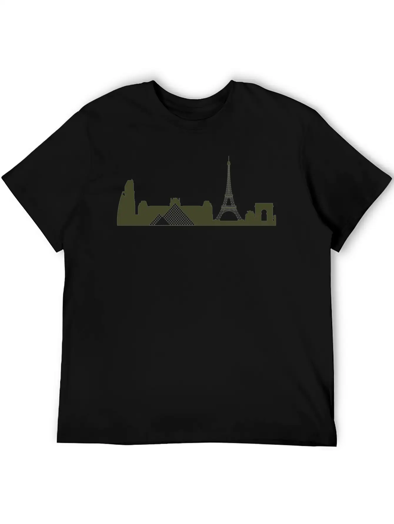 Paris, France Unisex Casual T-Shirt – Clean Design For Daily Comfort