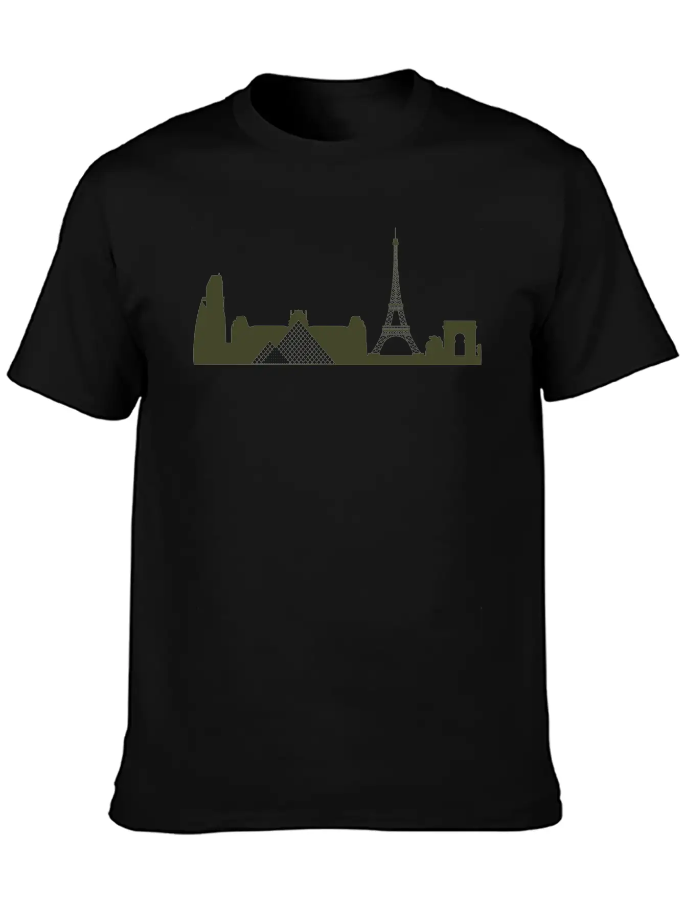 Paris, France Unisex Casual T-Shirt – Clean Design For Daily Comfort