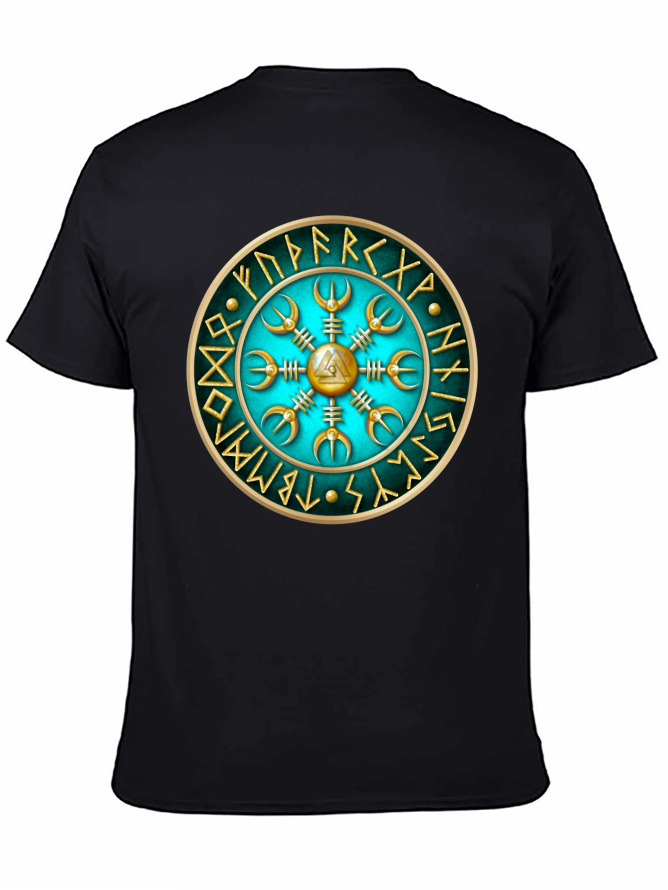 Viking Compass Vegvisir Graphic Tee
