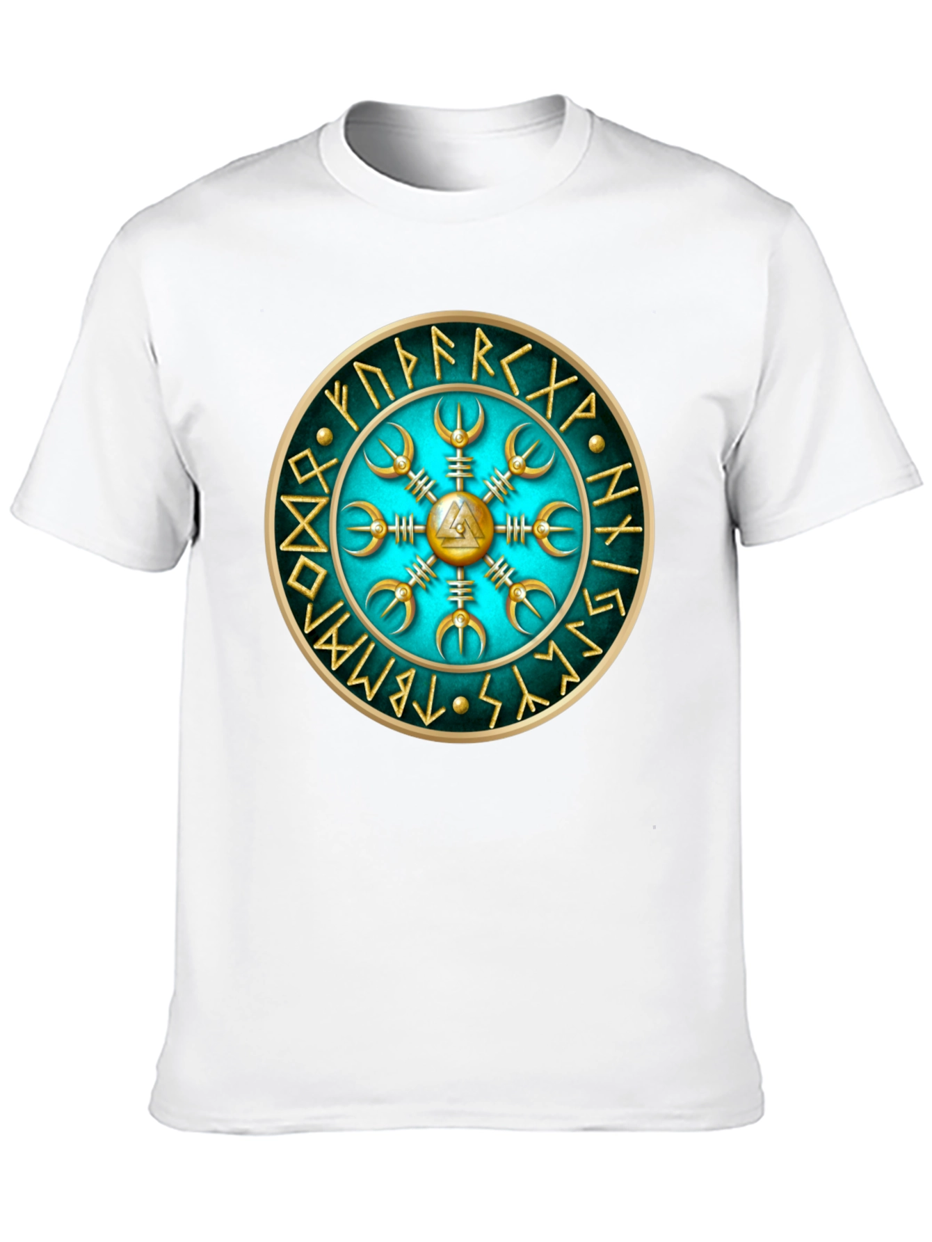 Viking Compass Vegvisir Graphic Tee