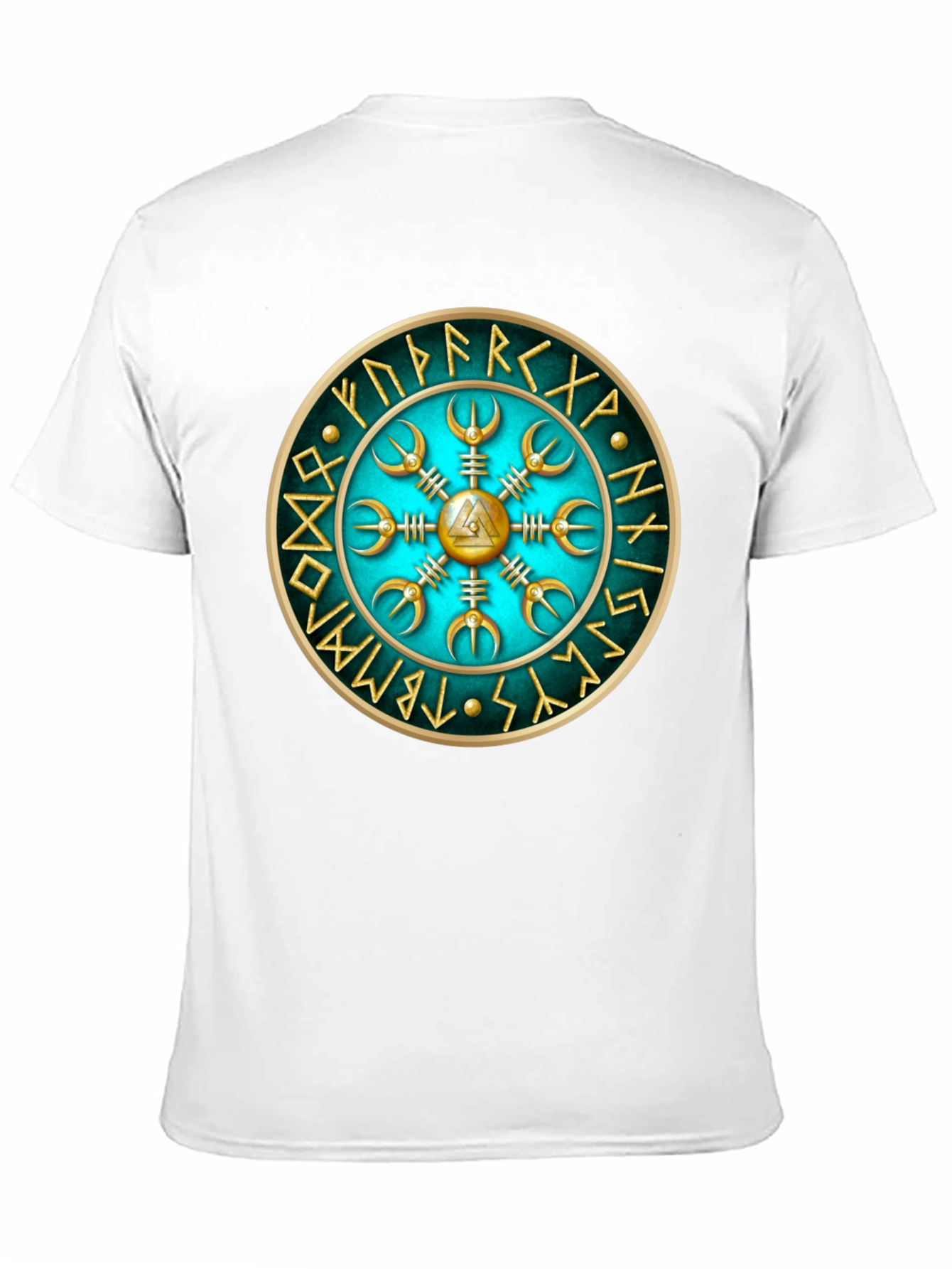 Viking Compass Vegvisir Graphic Tee