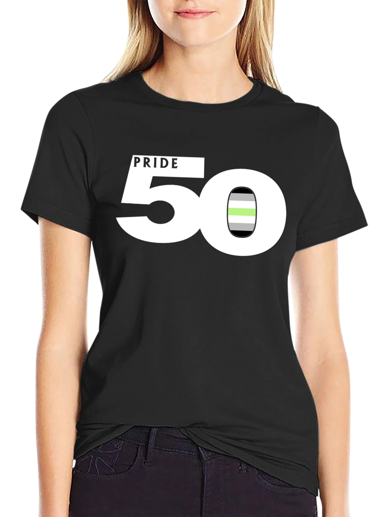 Agender Pride 50 T-Shirt - Celebrate Diversity