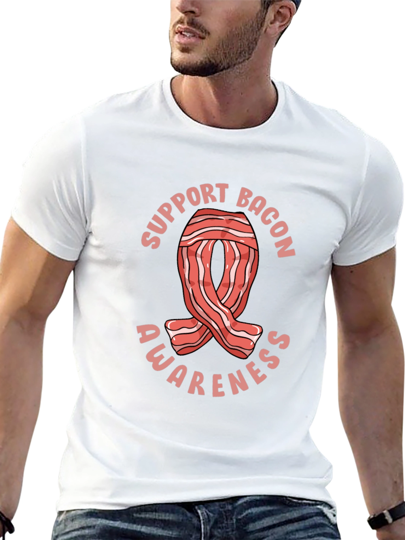 Bacon Awareness T-Shirt - Support Bacon!