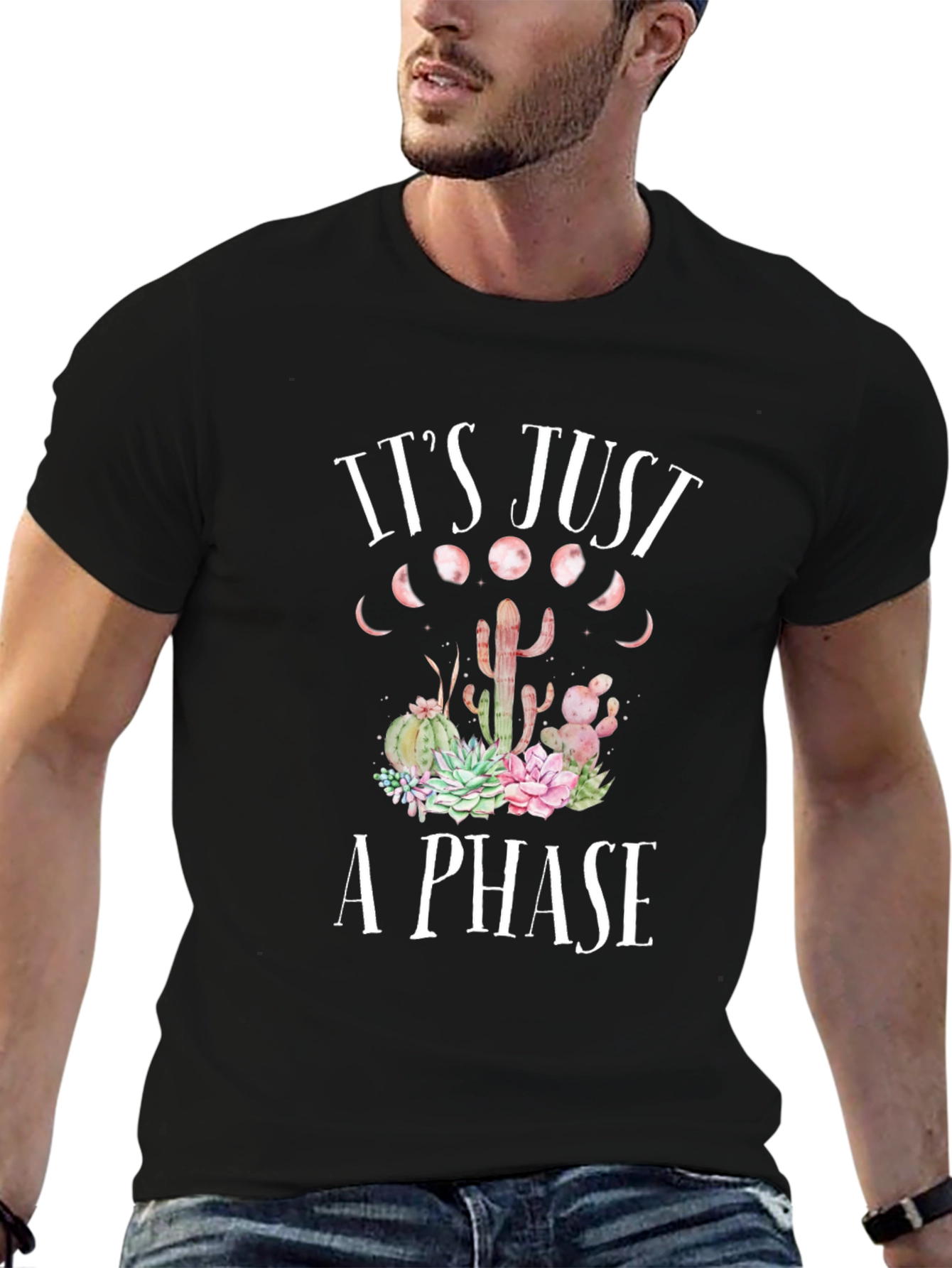 Its Just A Phase Cactus Graphic Tee