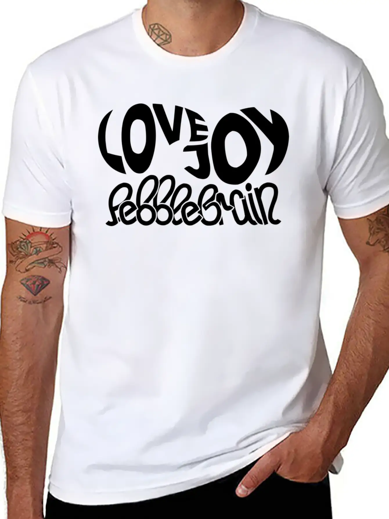 Pebble Brain Lovejoy EP Cover Unisex Casual T-Shirt – Clean Design For Daily Comfort