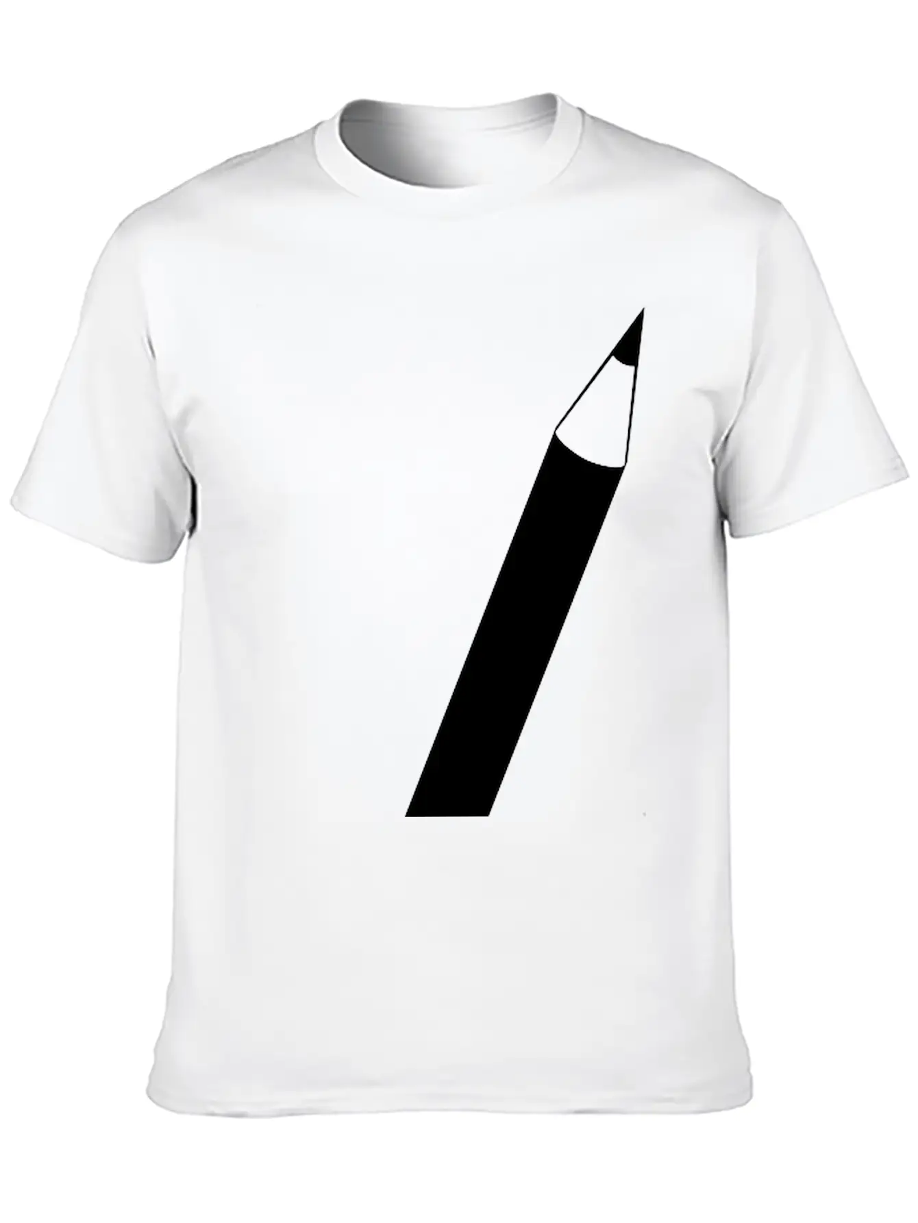 Pencil Unisex Casual T-Shirt – Clean Design For Daily Comfort