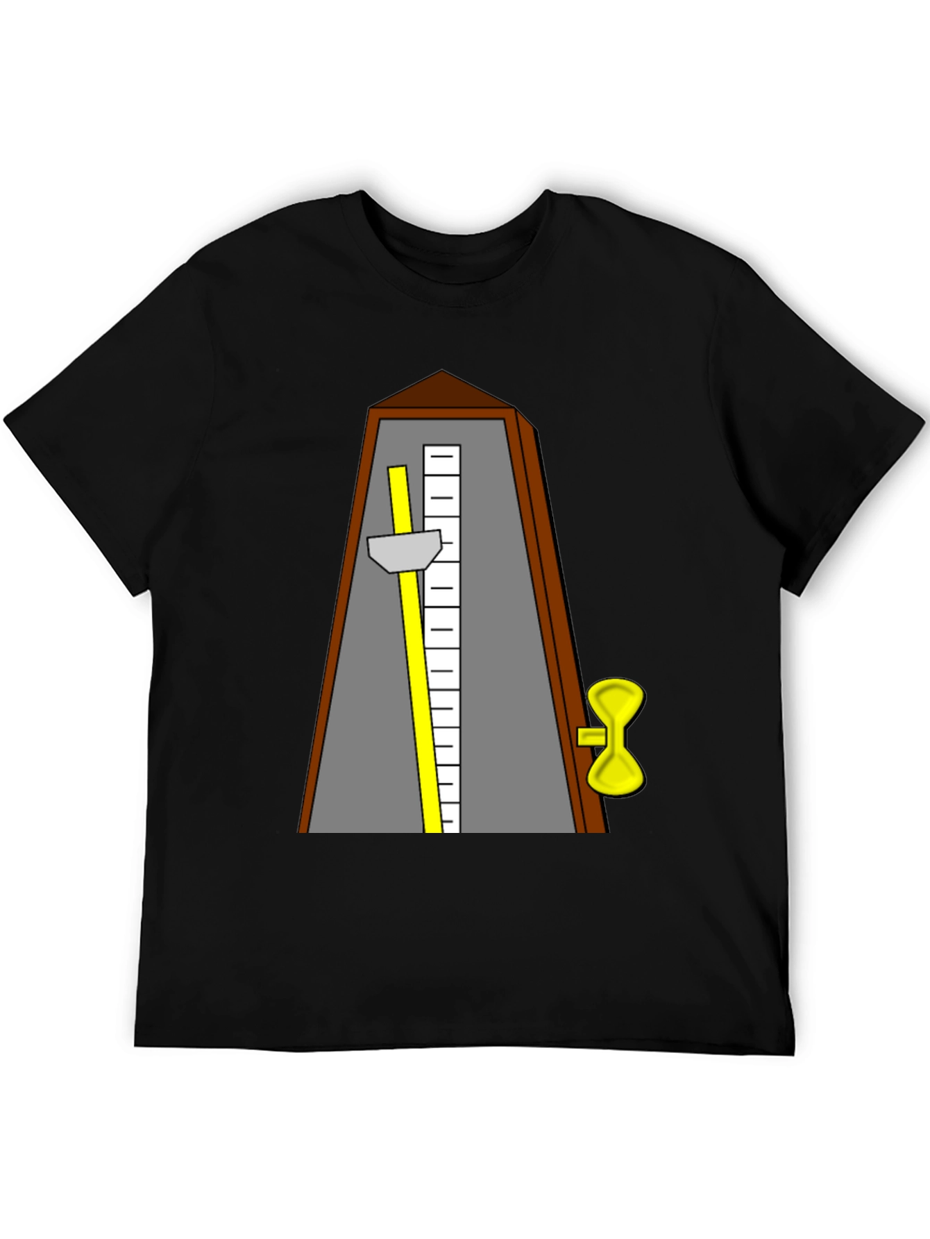 Metronome Graphic Black T-Shirt