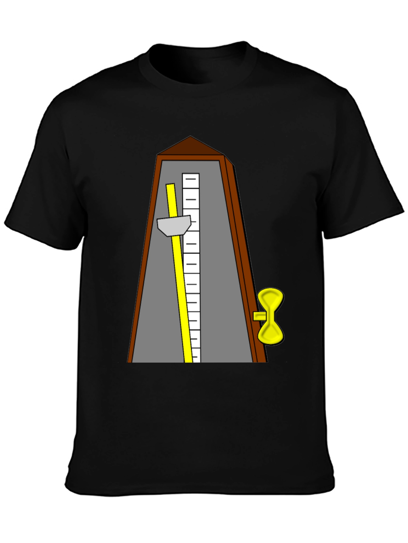 Metronome Graphic Black T-Shirt