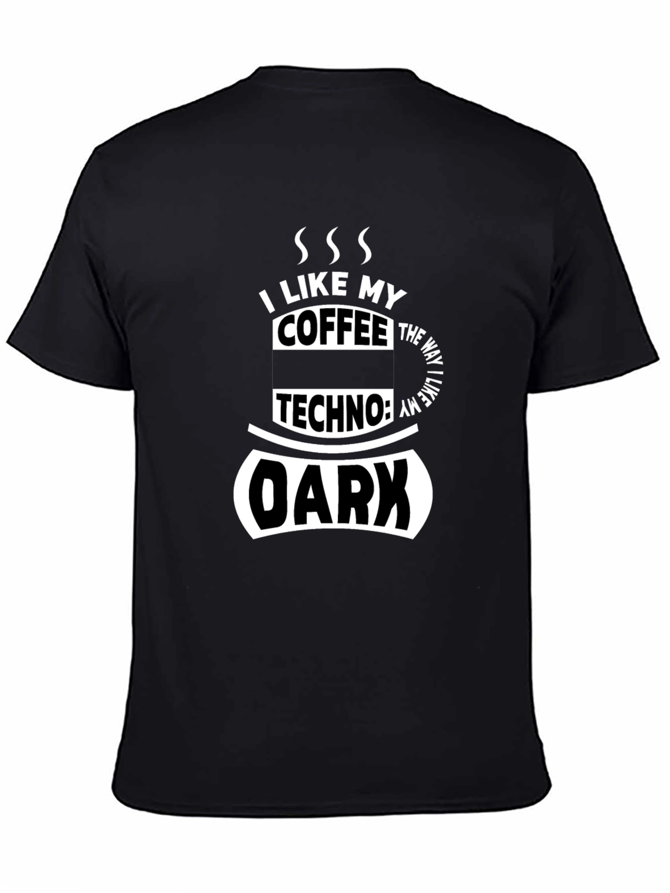 I Like My Coffee Techno T-Shirt