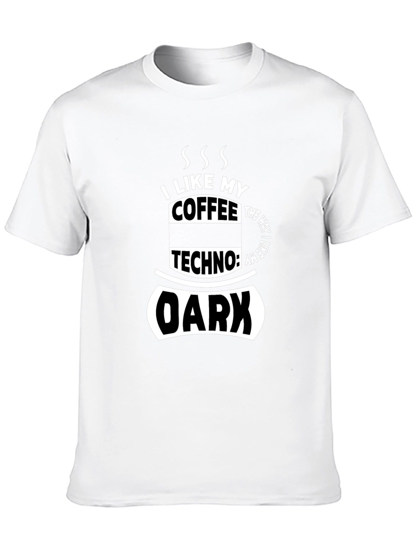 I Like My Coffee Techno T-Shirt