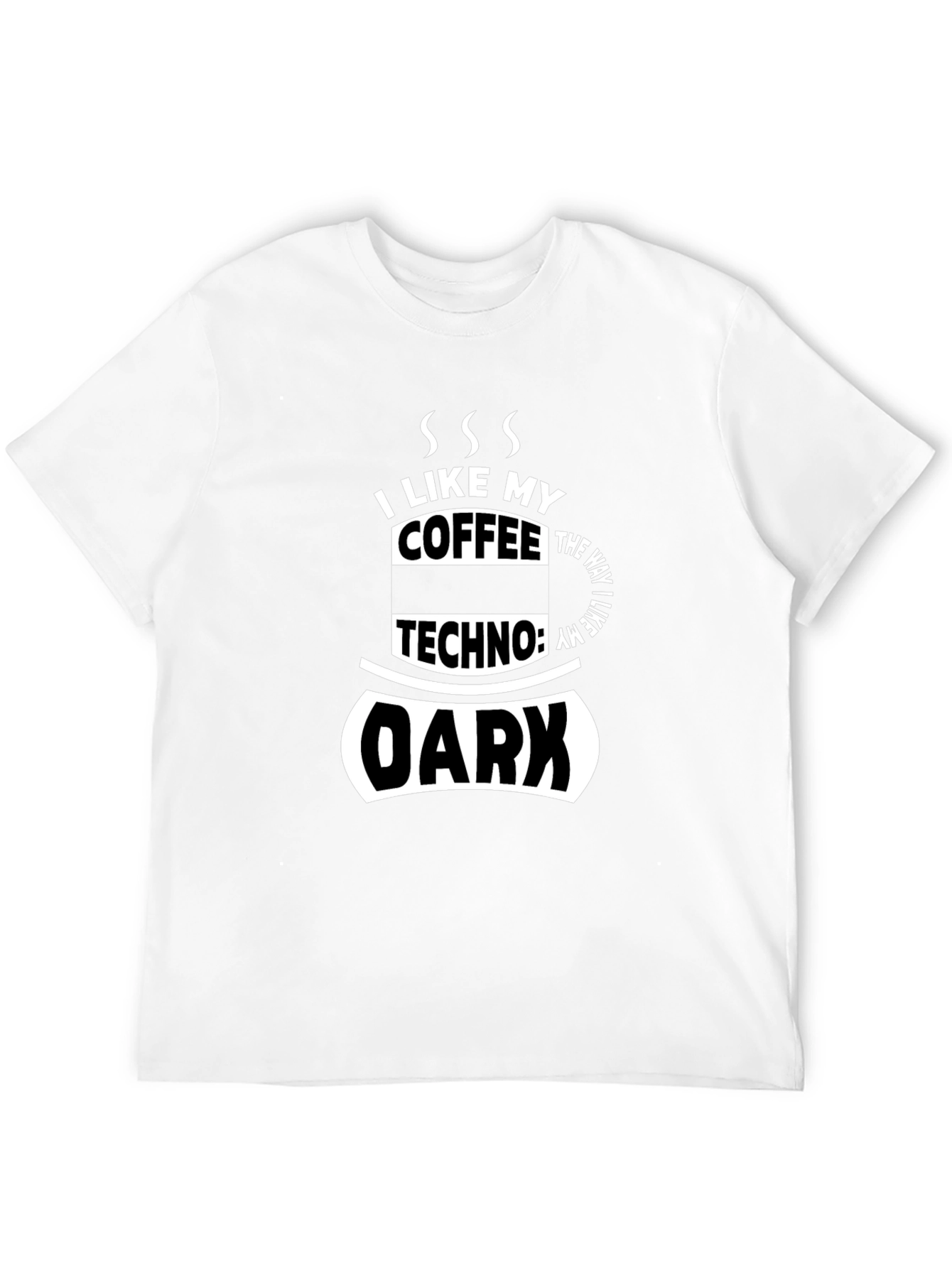 I Like My Coffee Techno T-Shirt